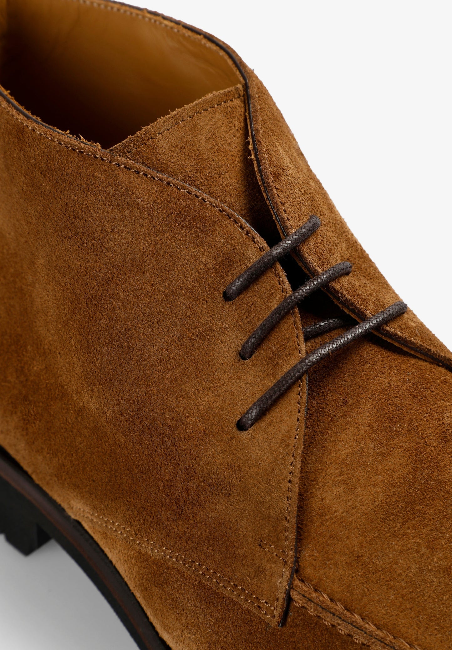 SUEDE VIBRAM® SOLE ANKLE BOOTS