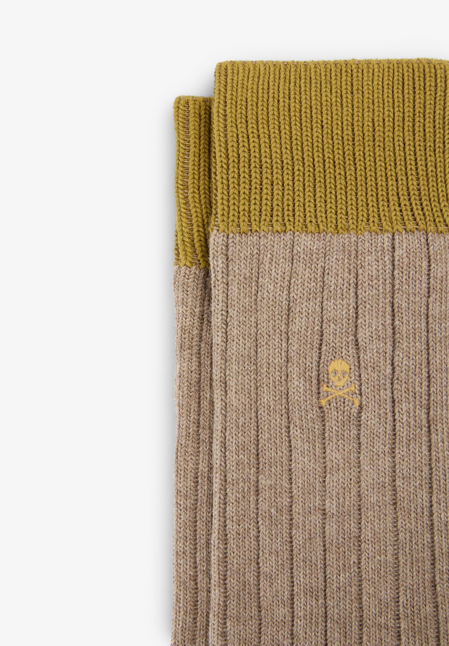 CONTRAST ORGANIC COTTON SOCKS