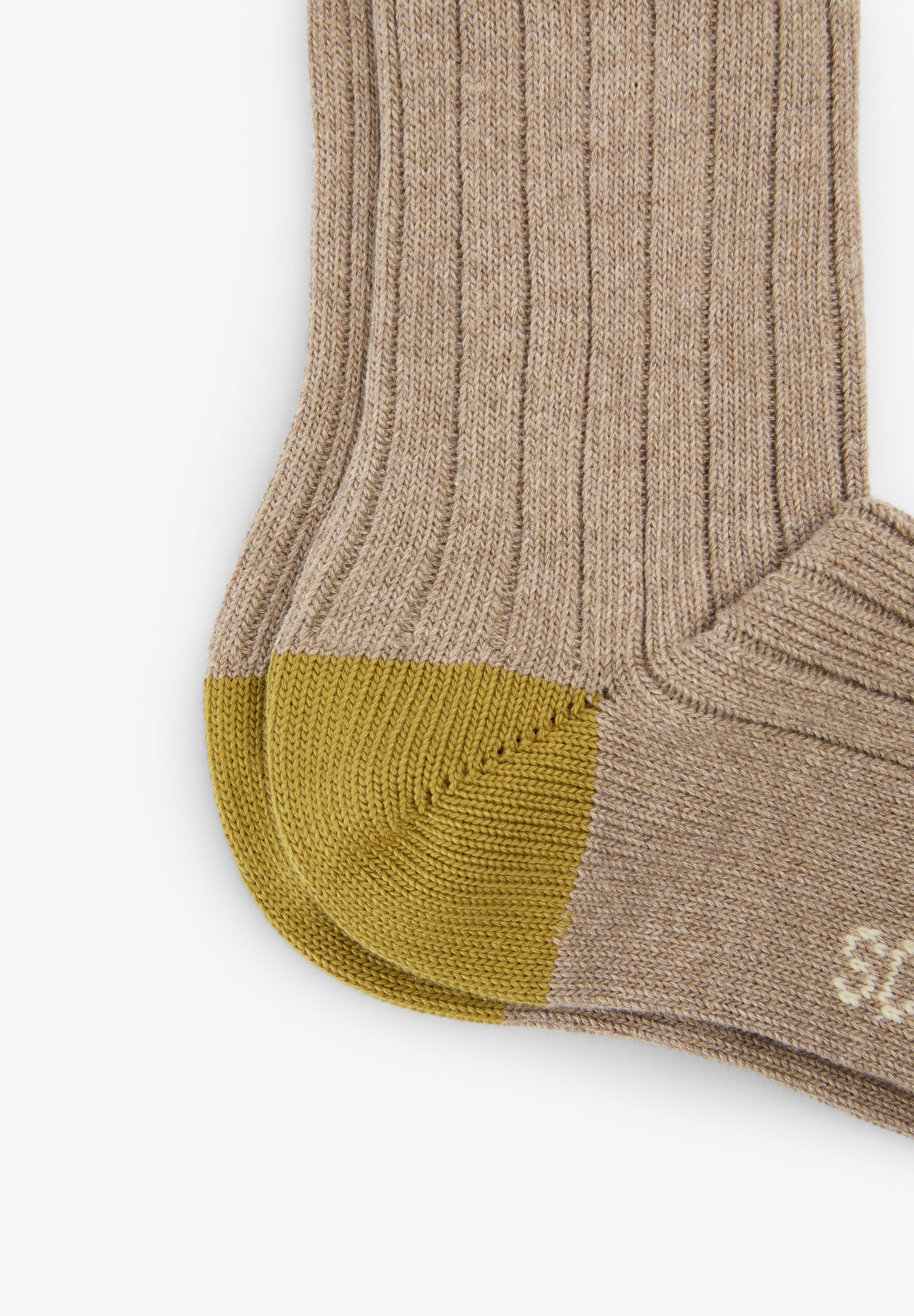 CONTRAST ORGANIC COTTON SOCKS