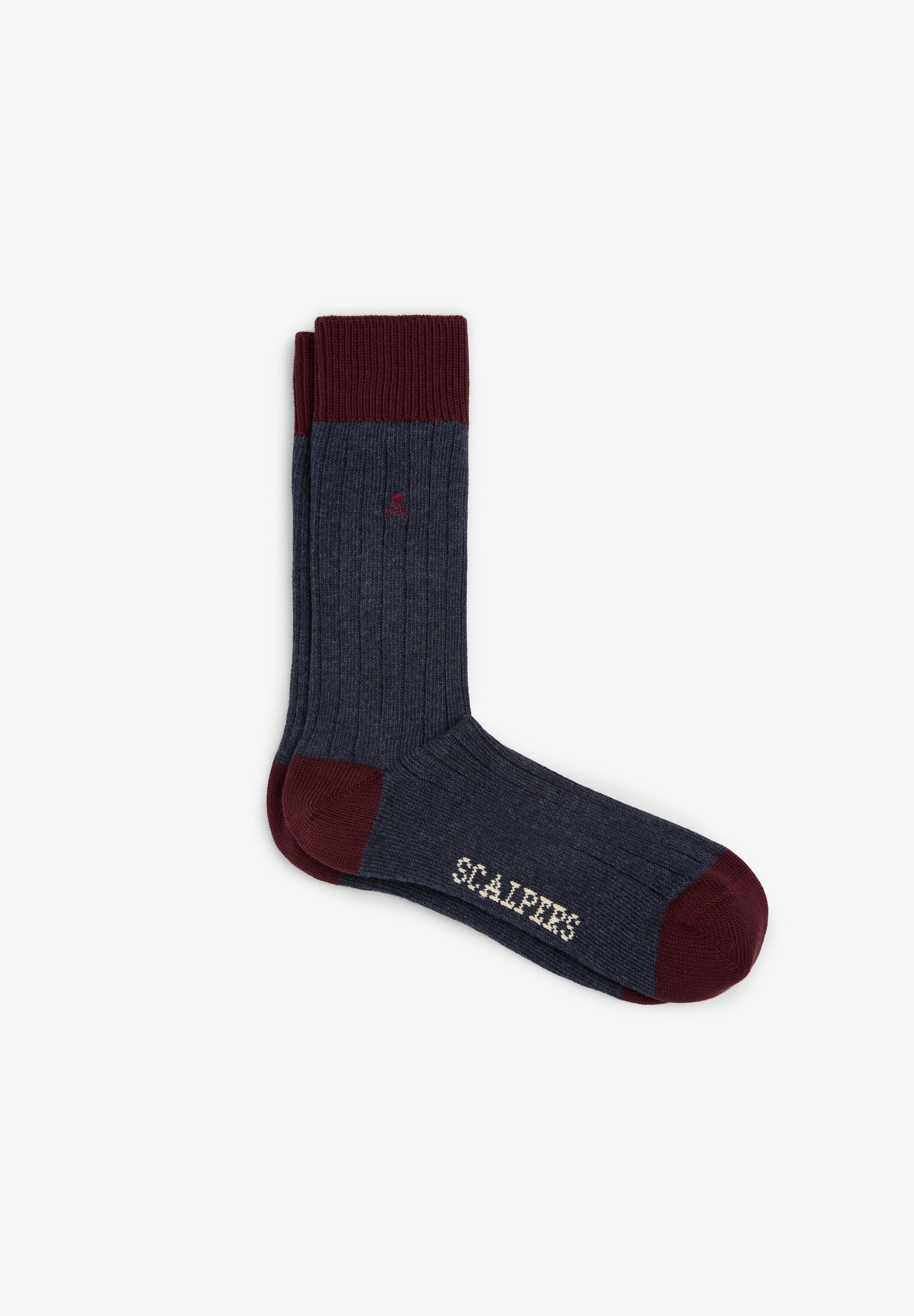 CONTRAST ORGANIC COTTON SOCKS