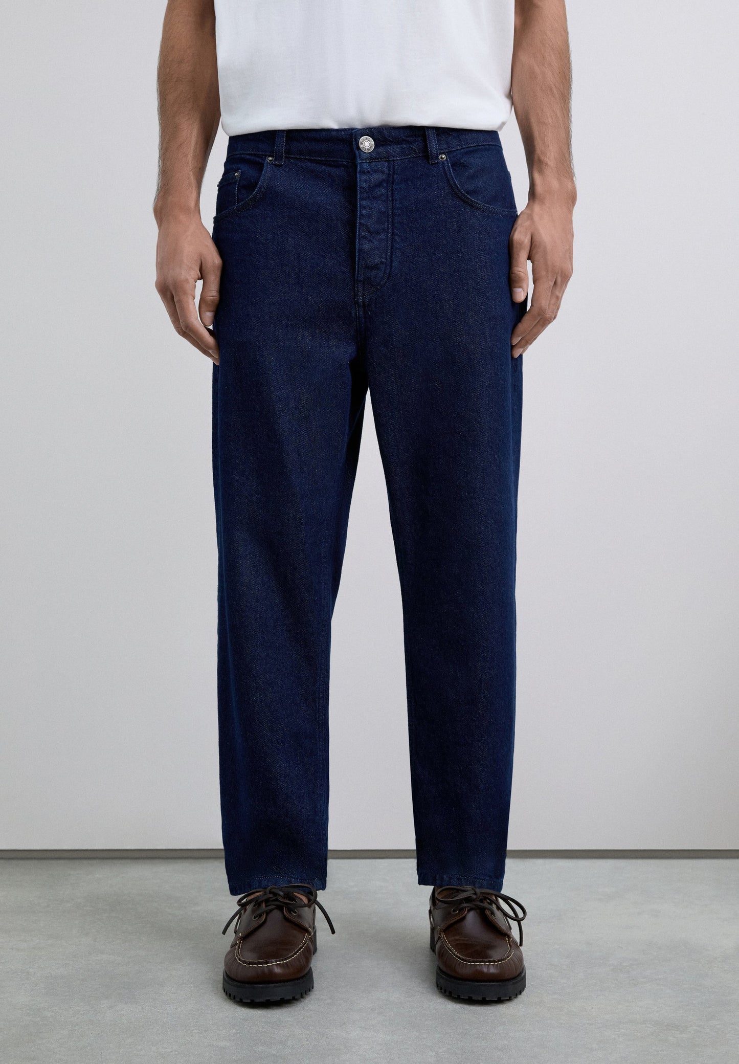 PANTALON VAQUERO CROPPED - Scalpers