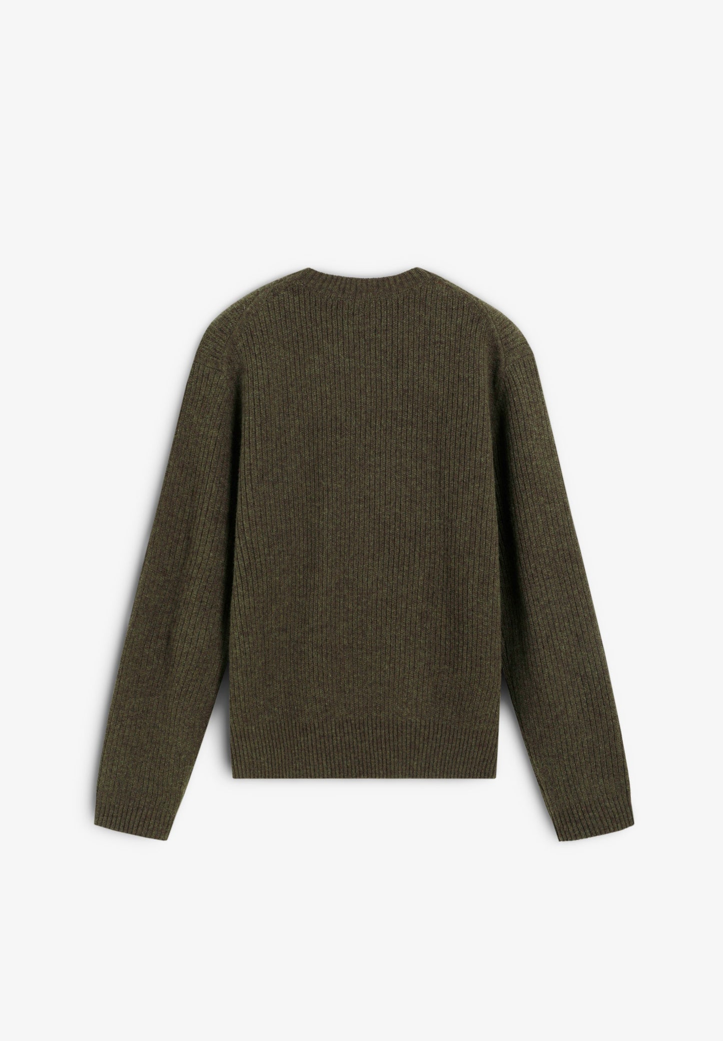 RIBBED MERINO WOOL SWEATER