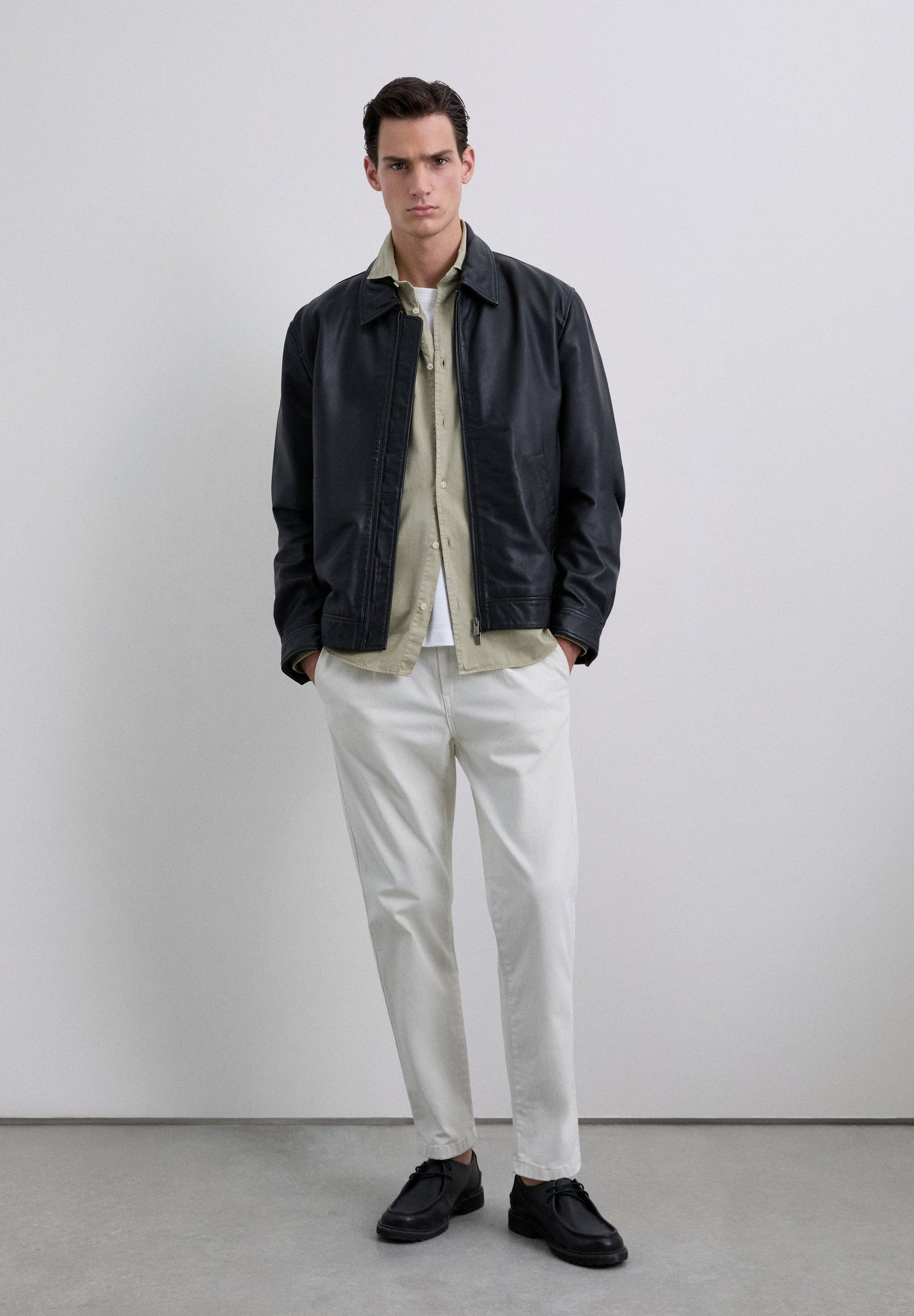 CAMISA REGULAR FIT BORDADA - Scalpers