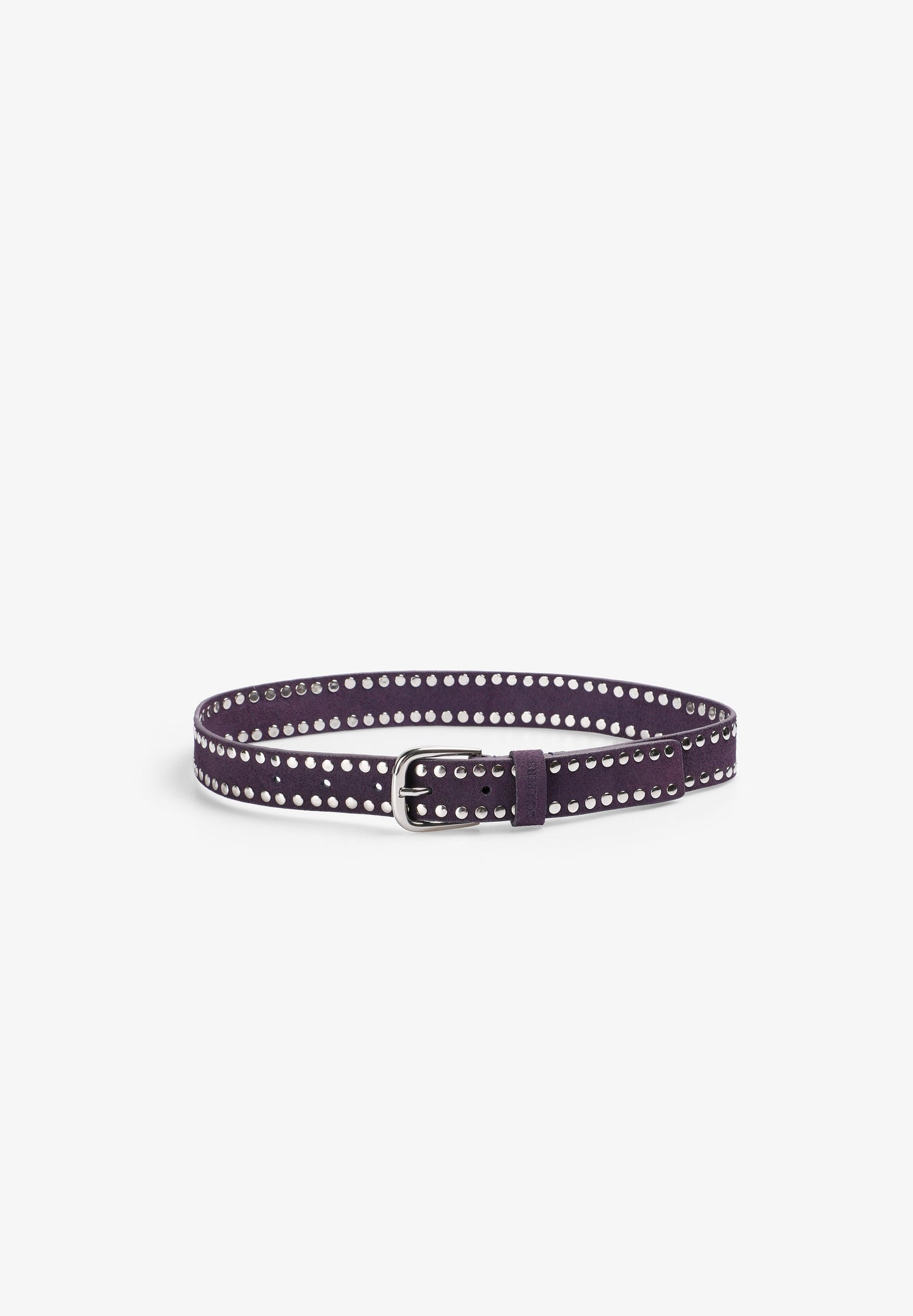 STUDDED SUEDE BELT