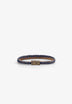 LEATHER BRACELET WITH SKULL