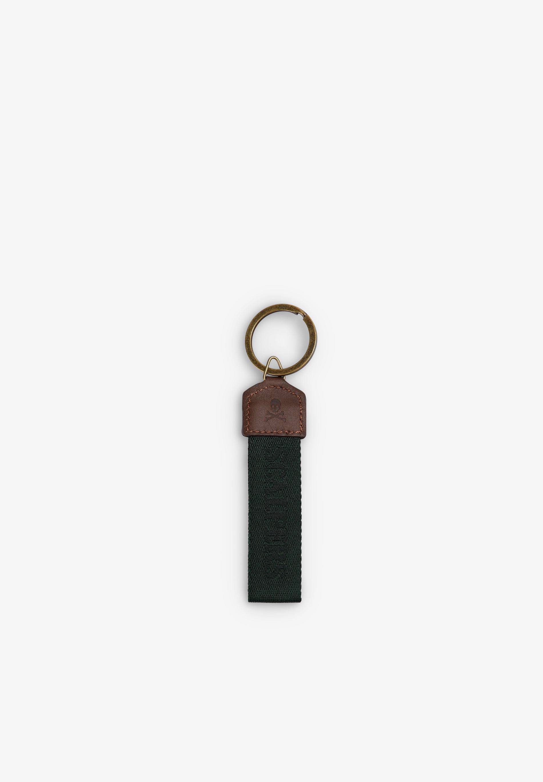 BRAIDED BELT WITH LEATHER DETAIL