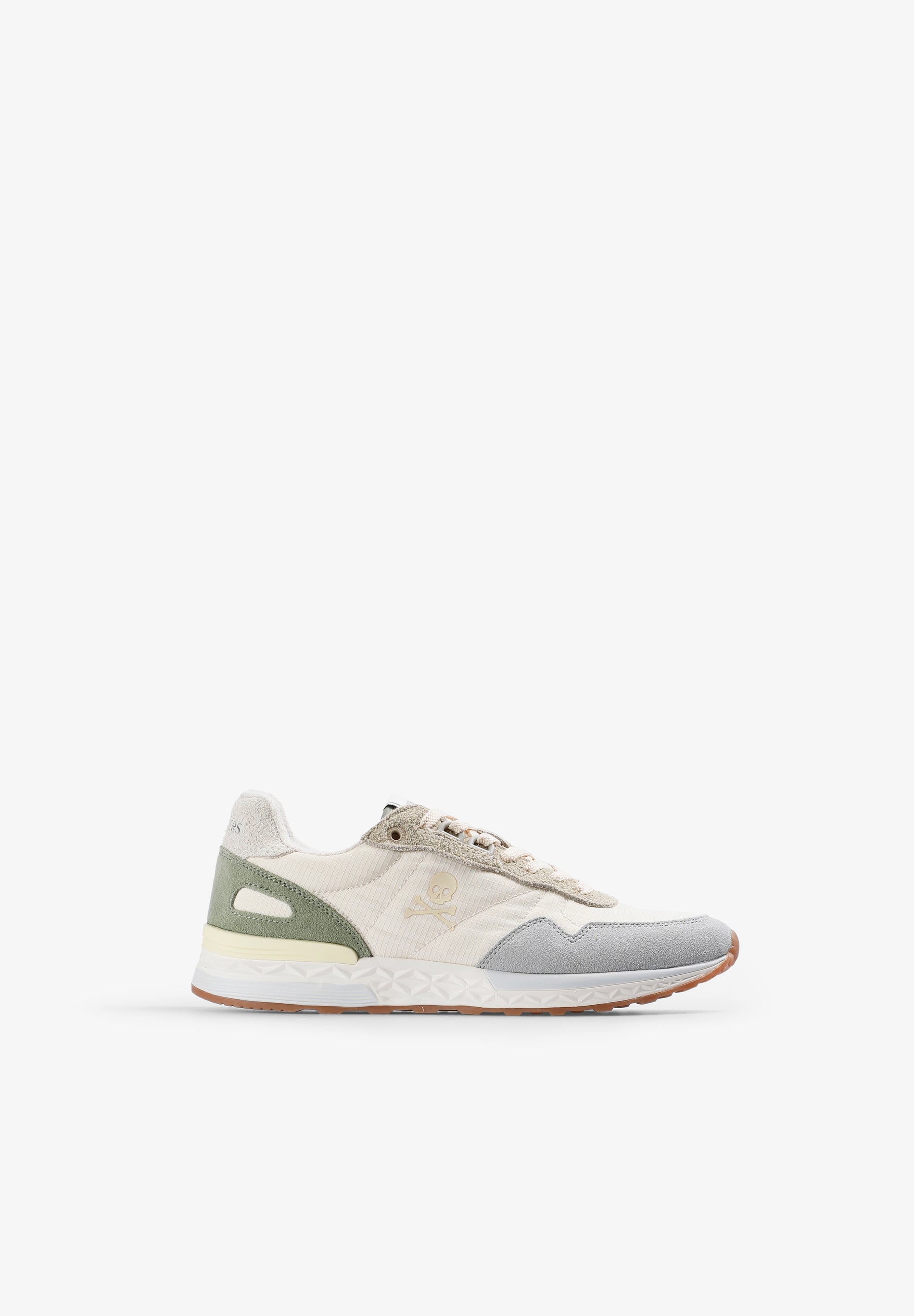 SUEDE SNEAKERS WITH SKULL