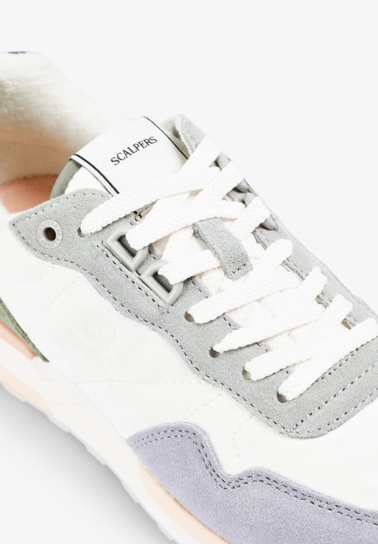 SUEDE SNEAKERS WITH SKULL