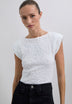 TEXTURED T-SHIRT