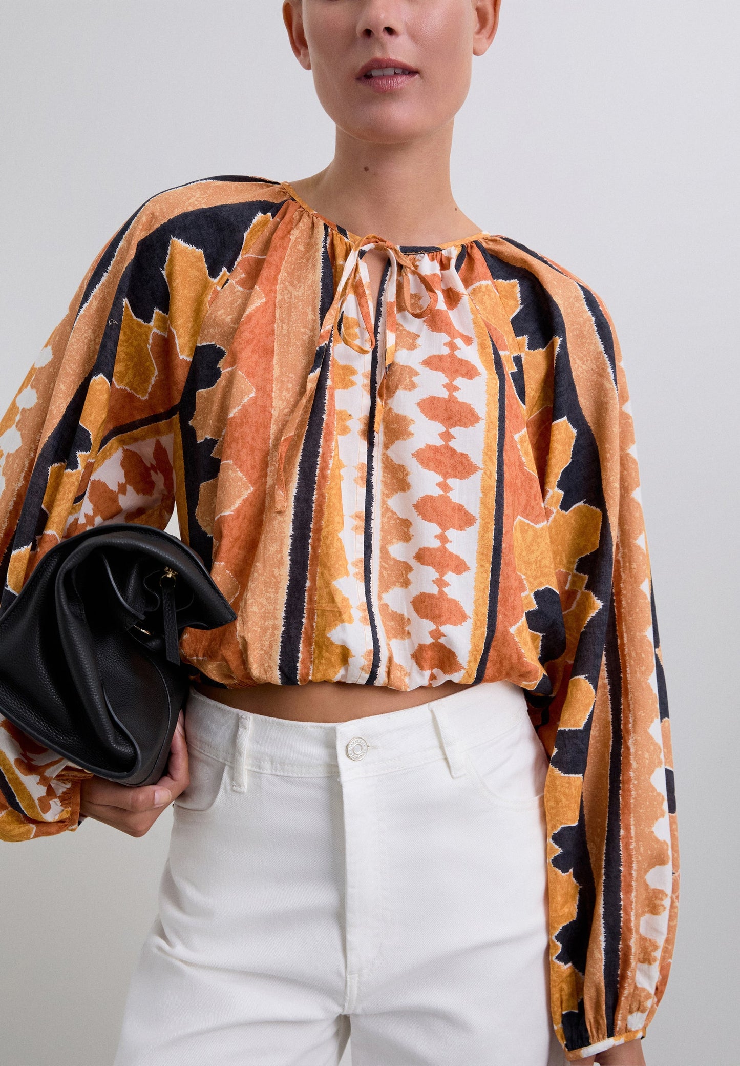 DENIM CULOTTE TROUSERS