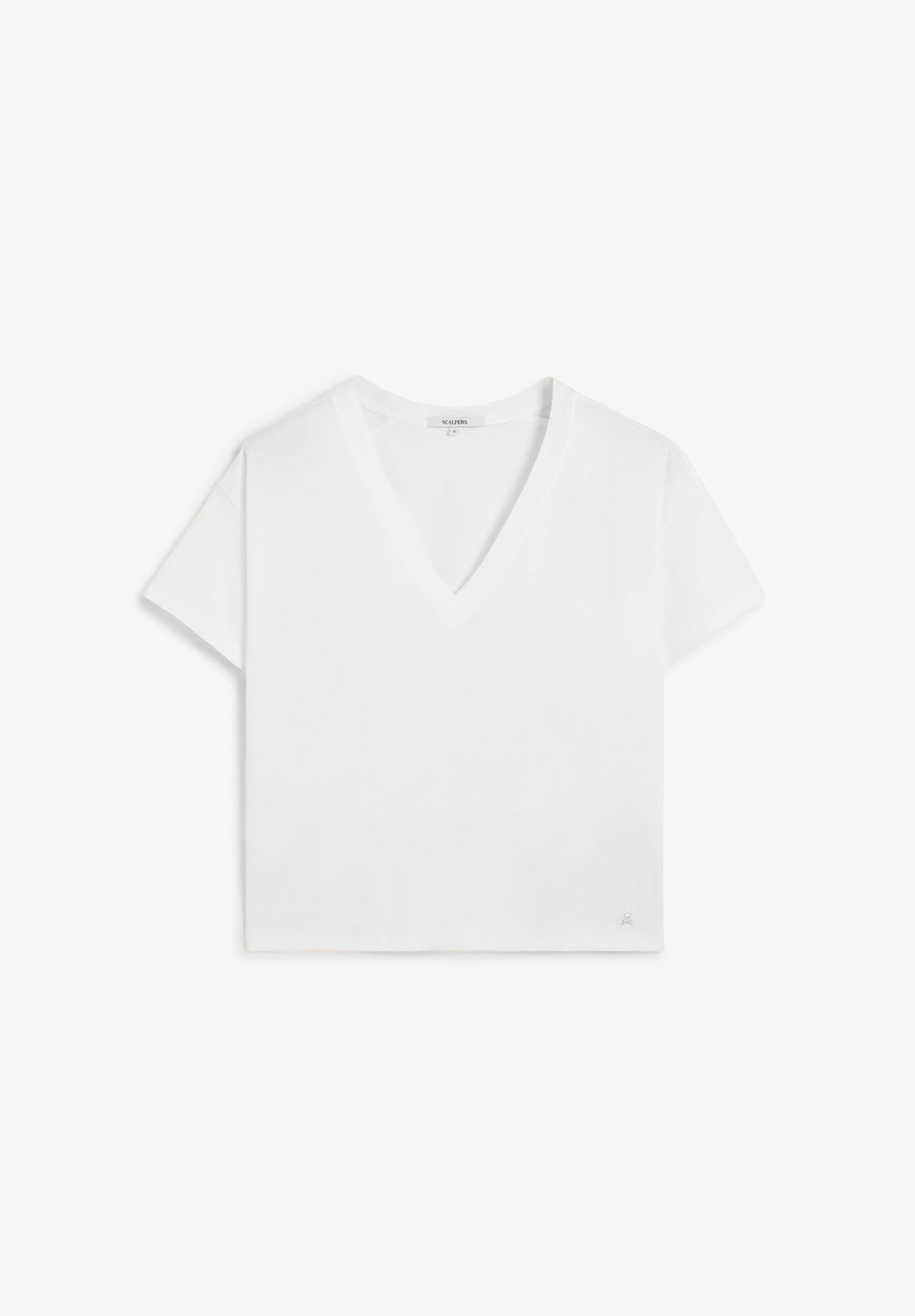 CAMISETA BÁSICA CUELLO PICO - Scalpers