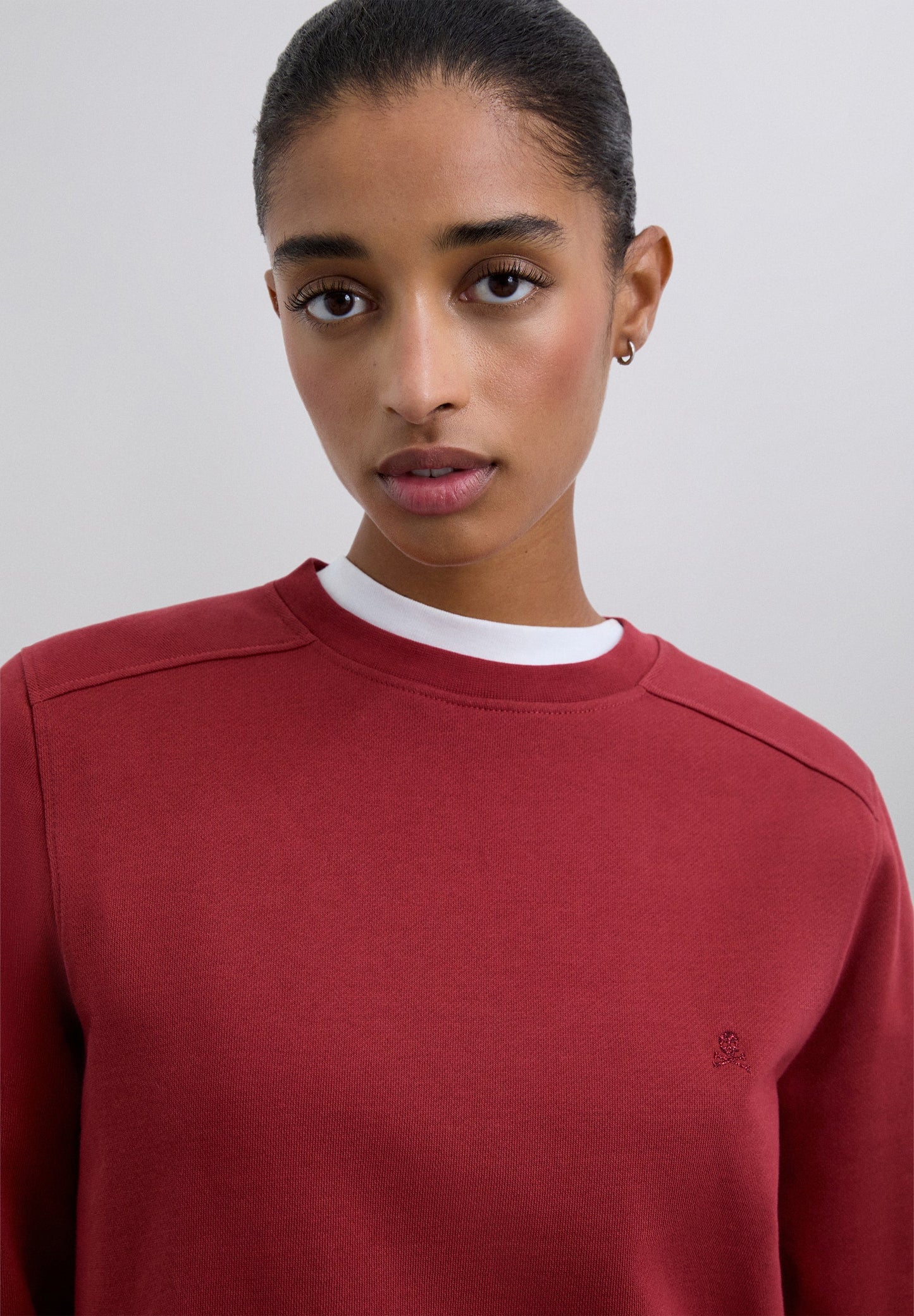 BASIC SKULL SWEATSHIRT