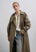 SCQUILTEDTRENCH COAT