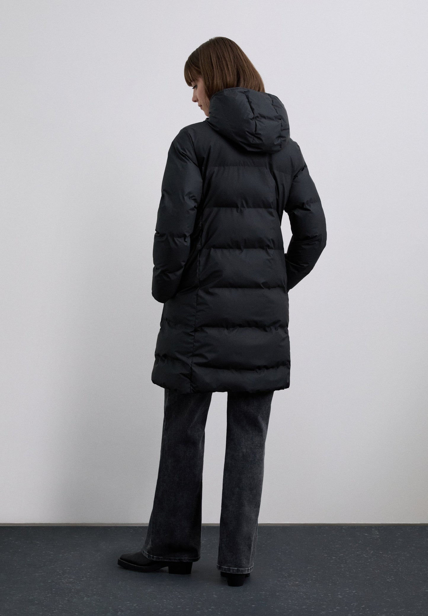 PADDED THREE QUARTER LENGTH COAT