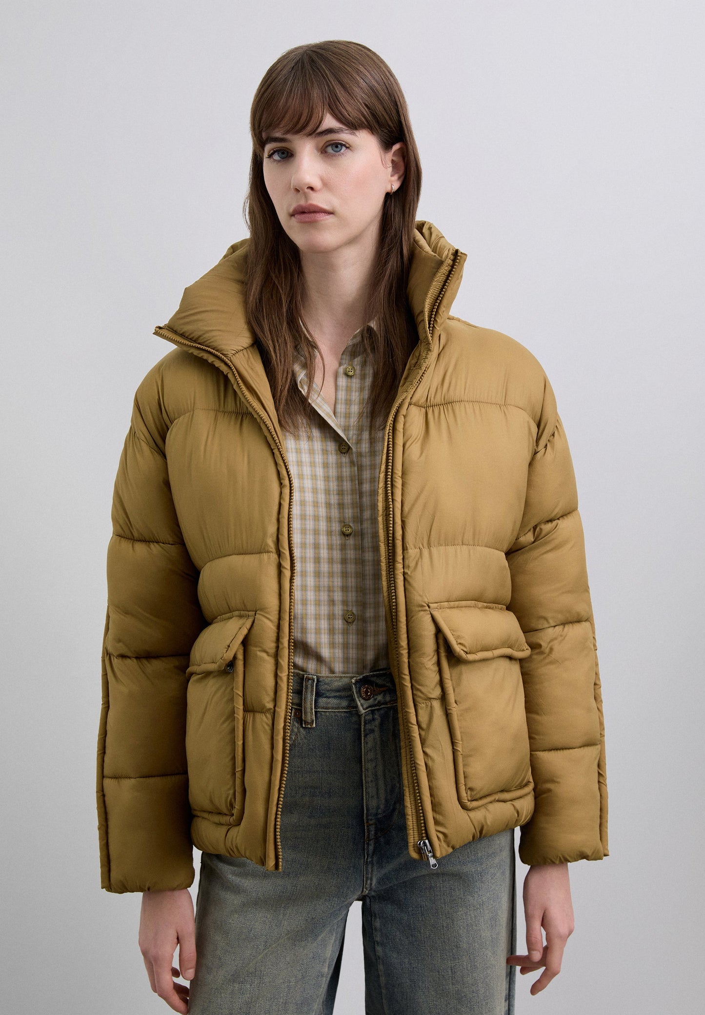 PUFFER JACKET WITH POCKETS