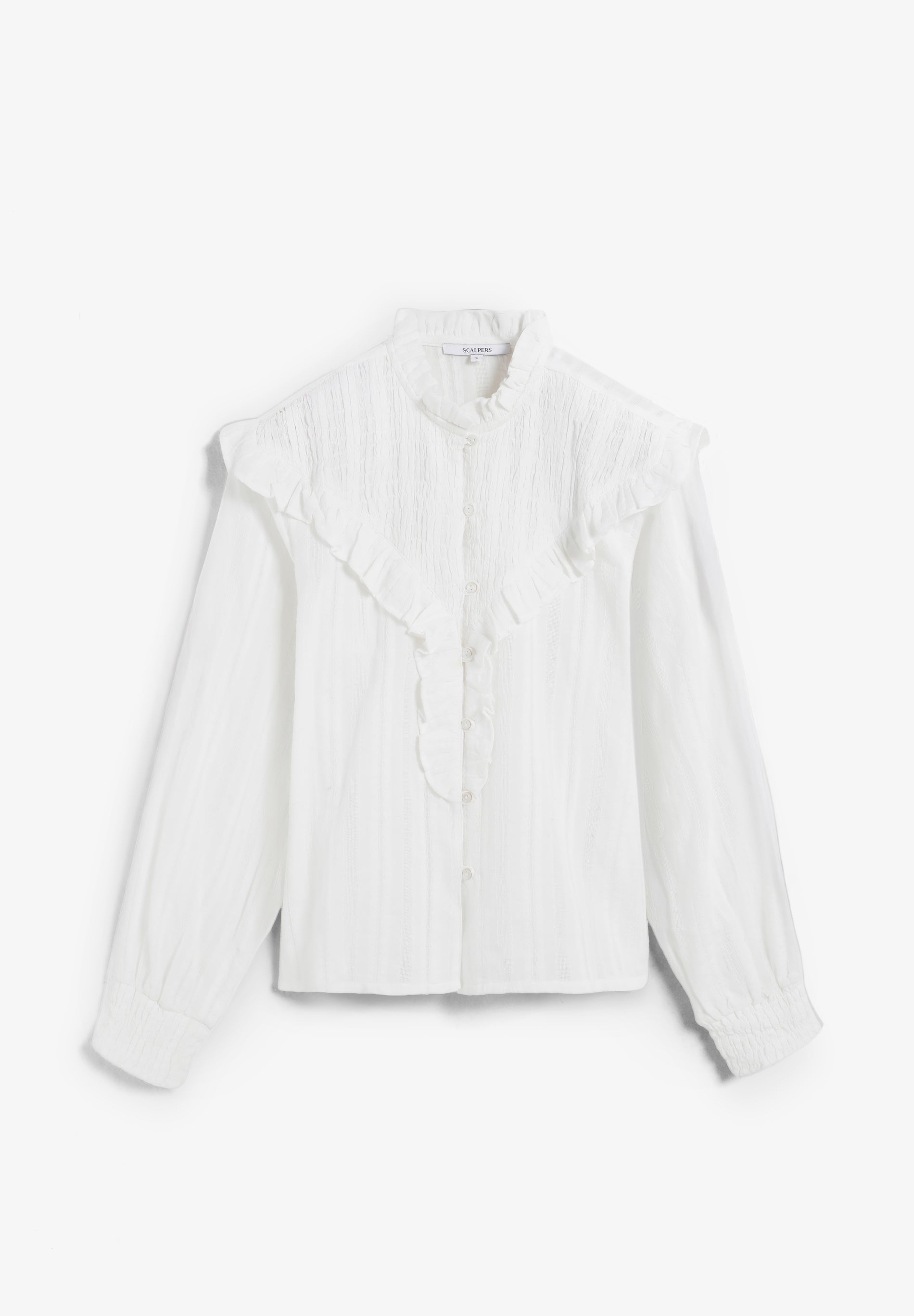 SCSMOCKRUFFLE SHIRT