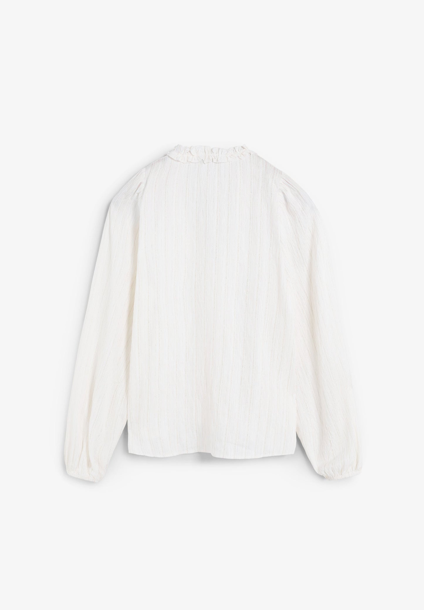 BLUSA FRUNCES HILO METALIZADO
