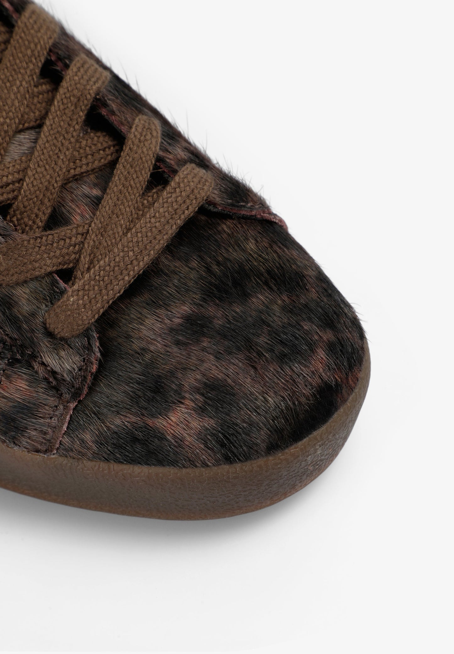 ANIMAL PRINT LEATHER SNEAKERS