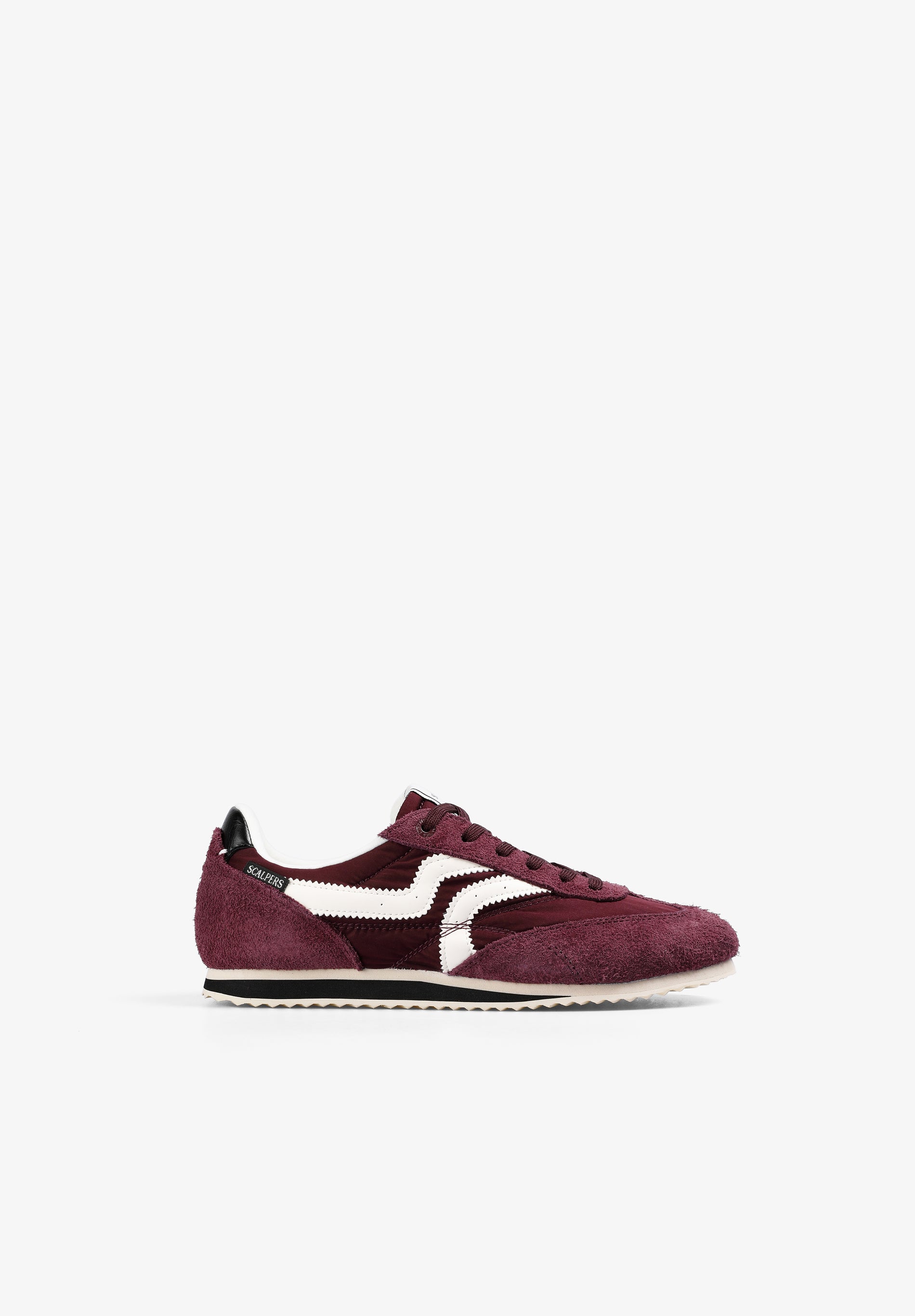 CONTRAST SUEDE SNEAKERS