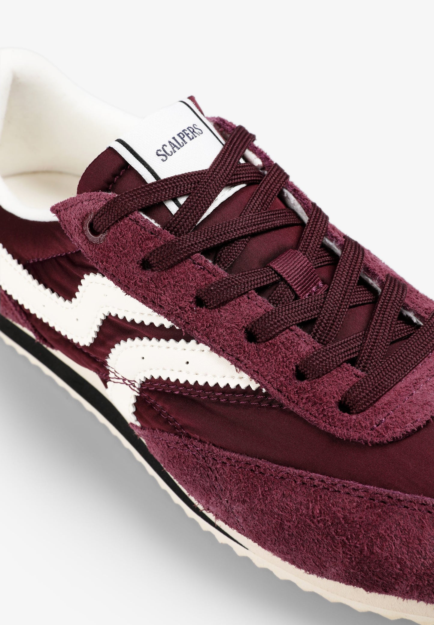 CONTRAST SUEDE SNEAKERS
