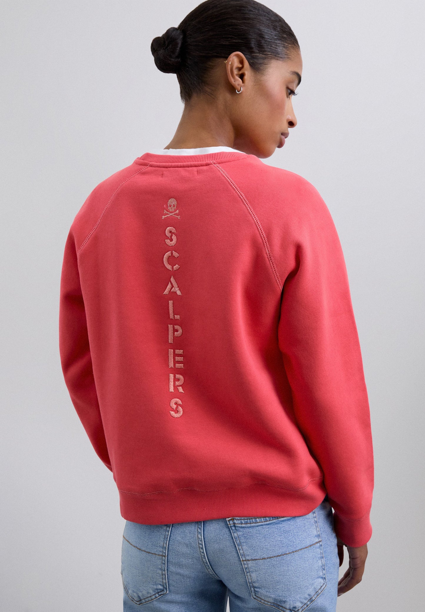 SWEATSHIRT WITH BACK EMBROIDERED LOGO