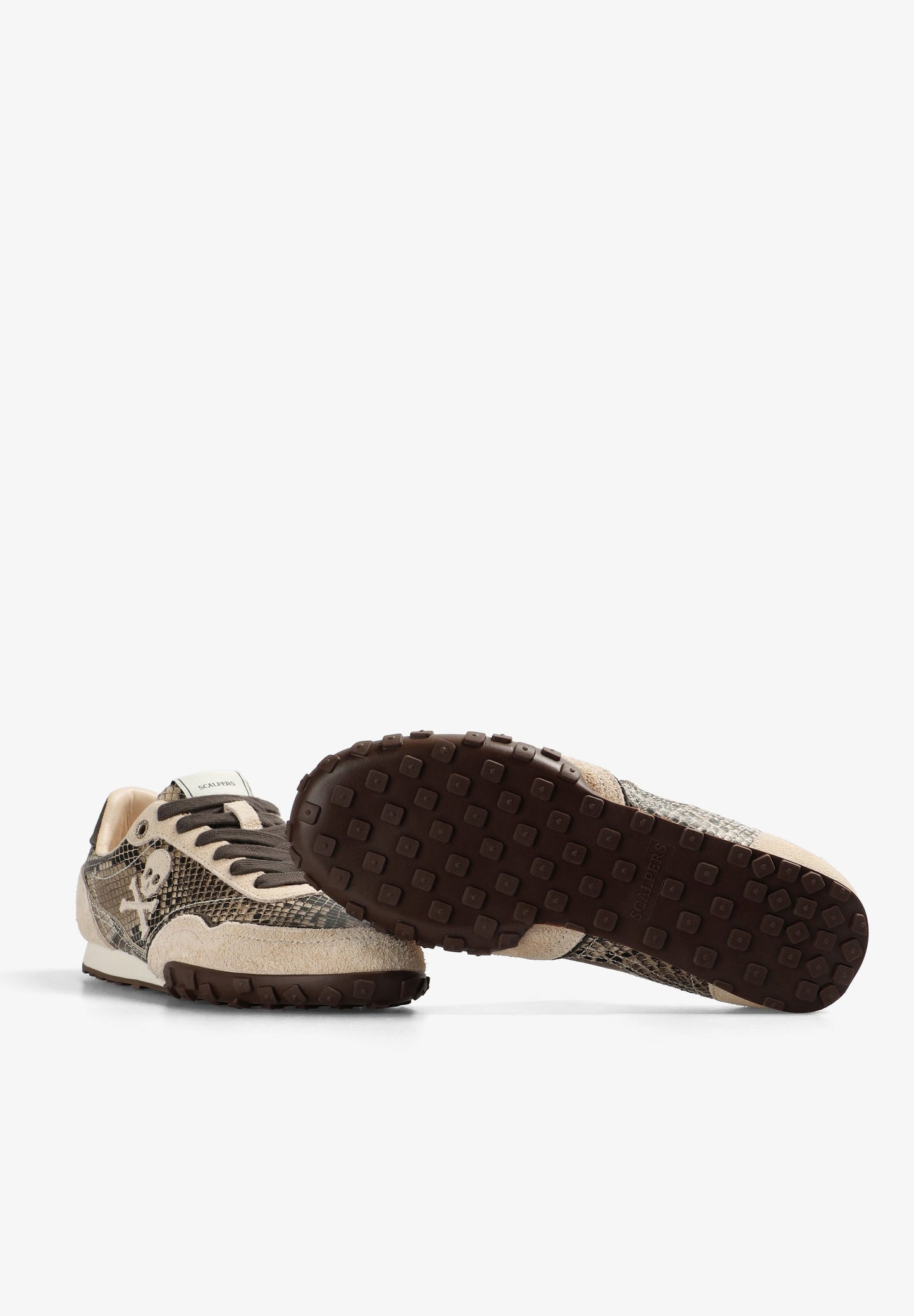 RETRO ANIMAL PRINT SNEAKERS