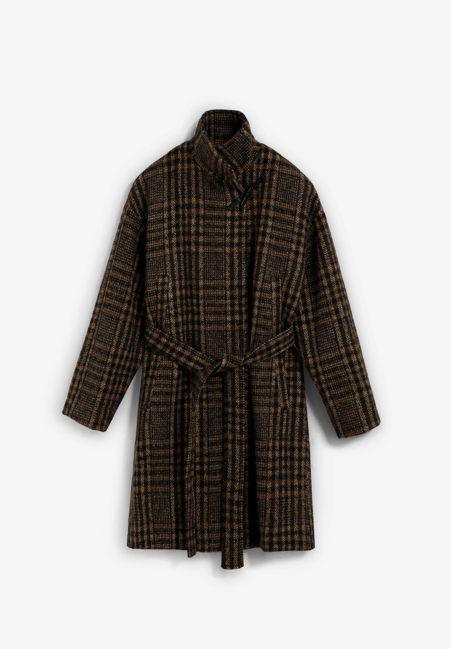 SCBLACKCHECK COAT