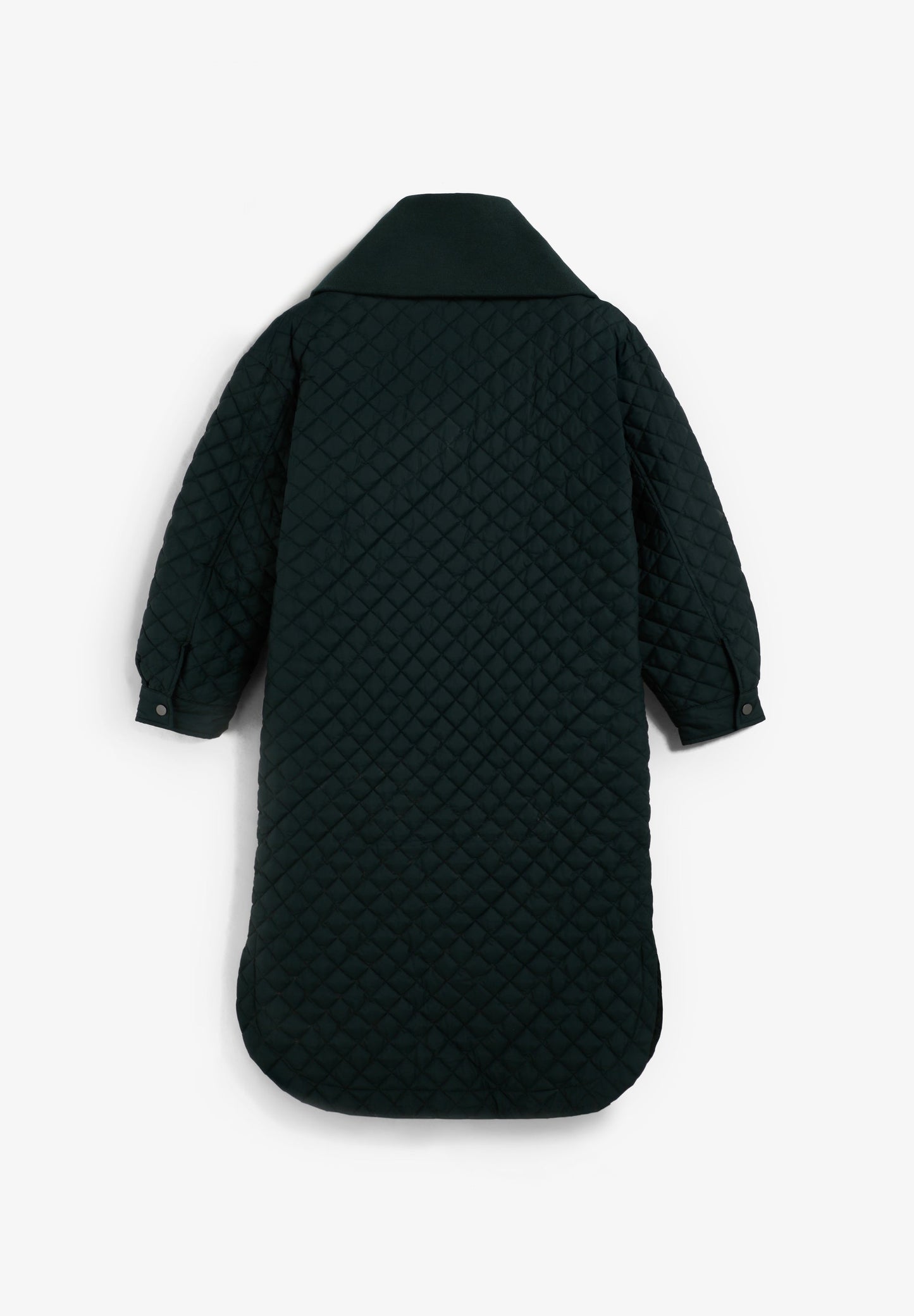 SCKNITLONGPUFFER COAT