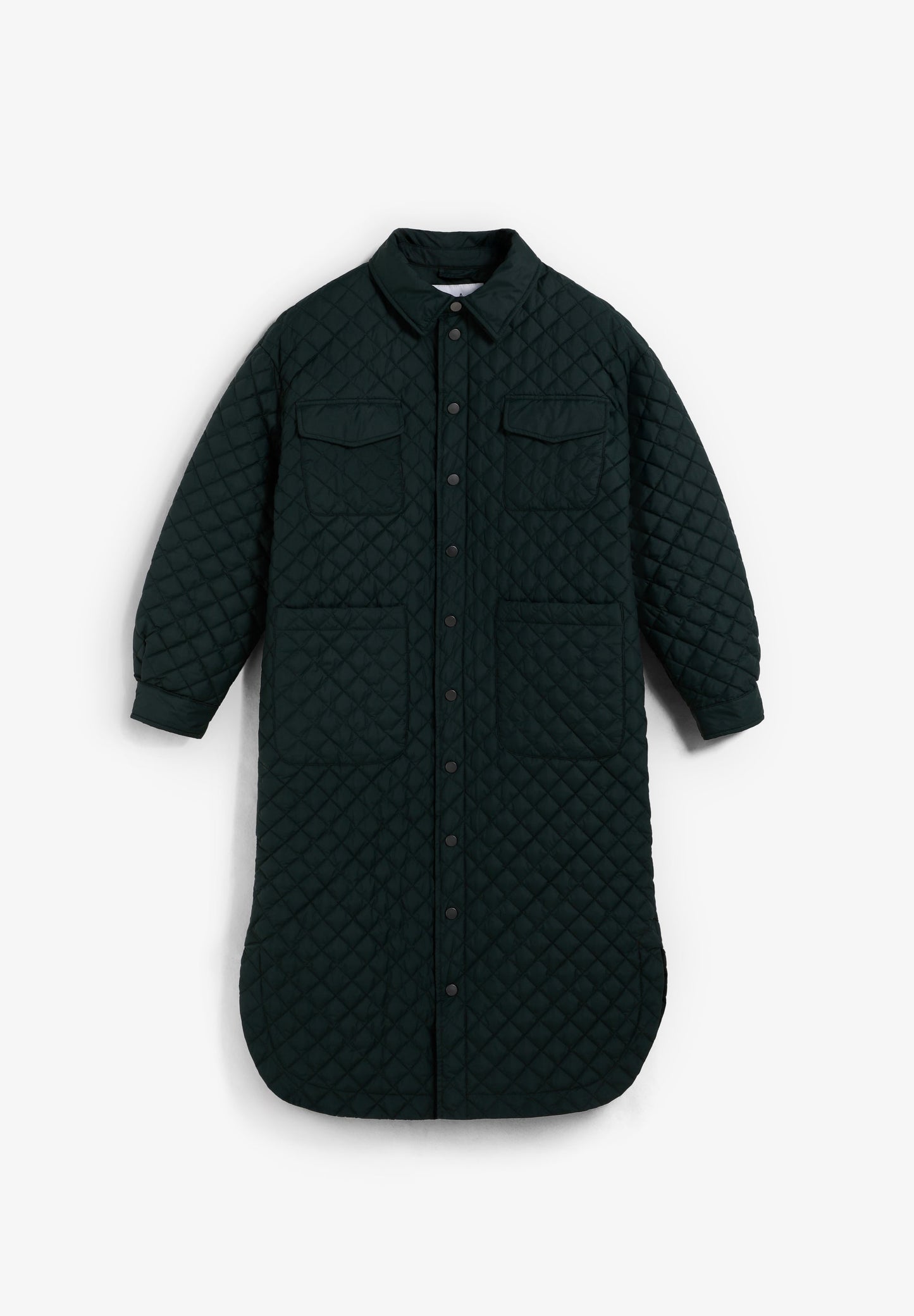 SCKNITLONGPUFFER COAT