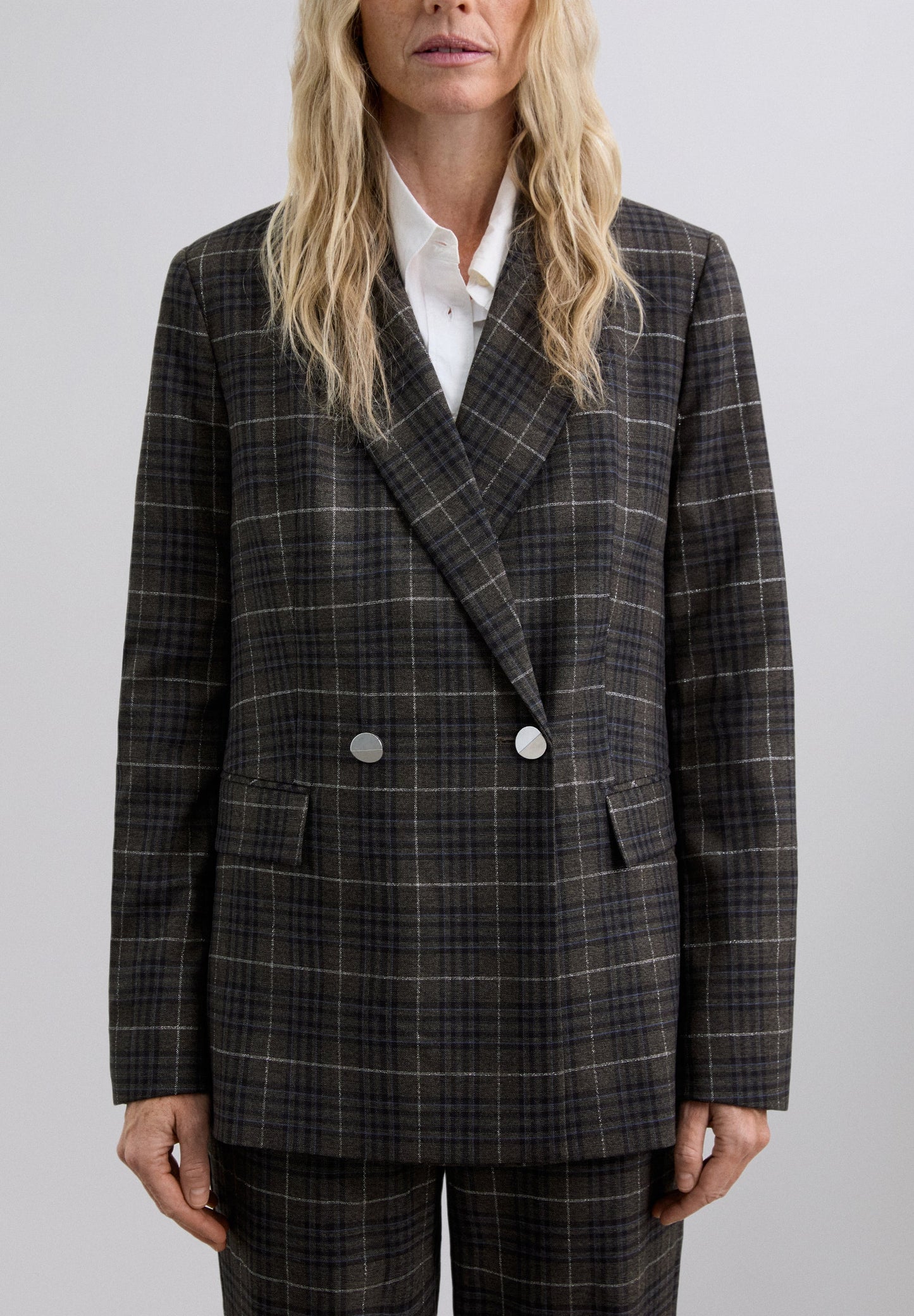 SCBROWNCHECK BLAZER