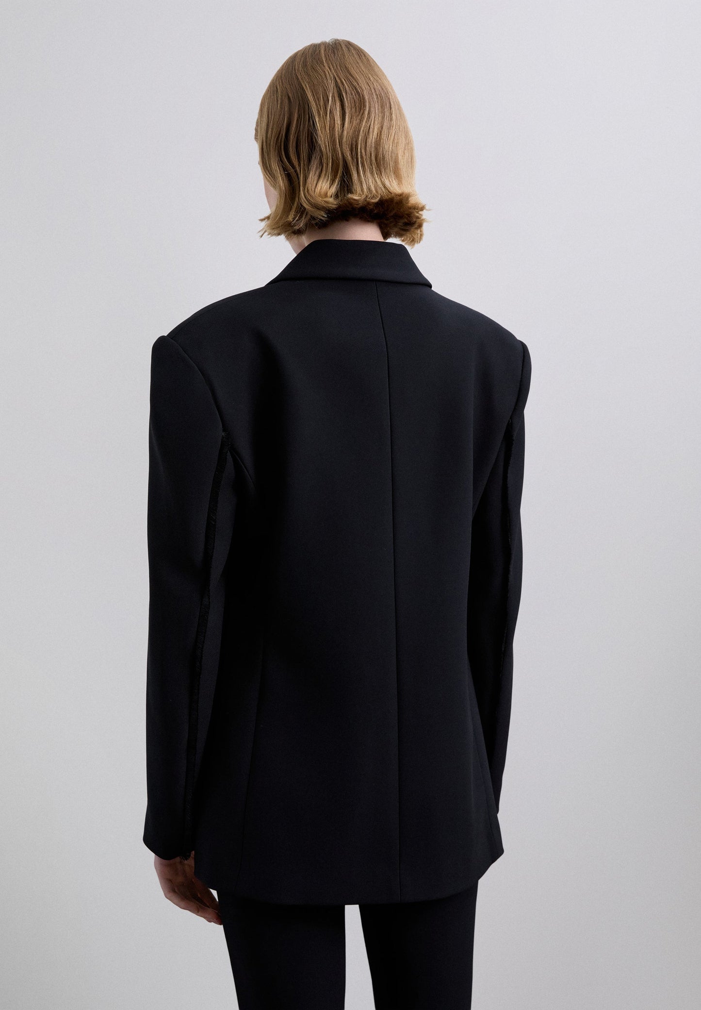 BLAZER WITH FRINGE DETAILS