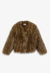 NATURAL RACOON JACKET