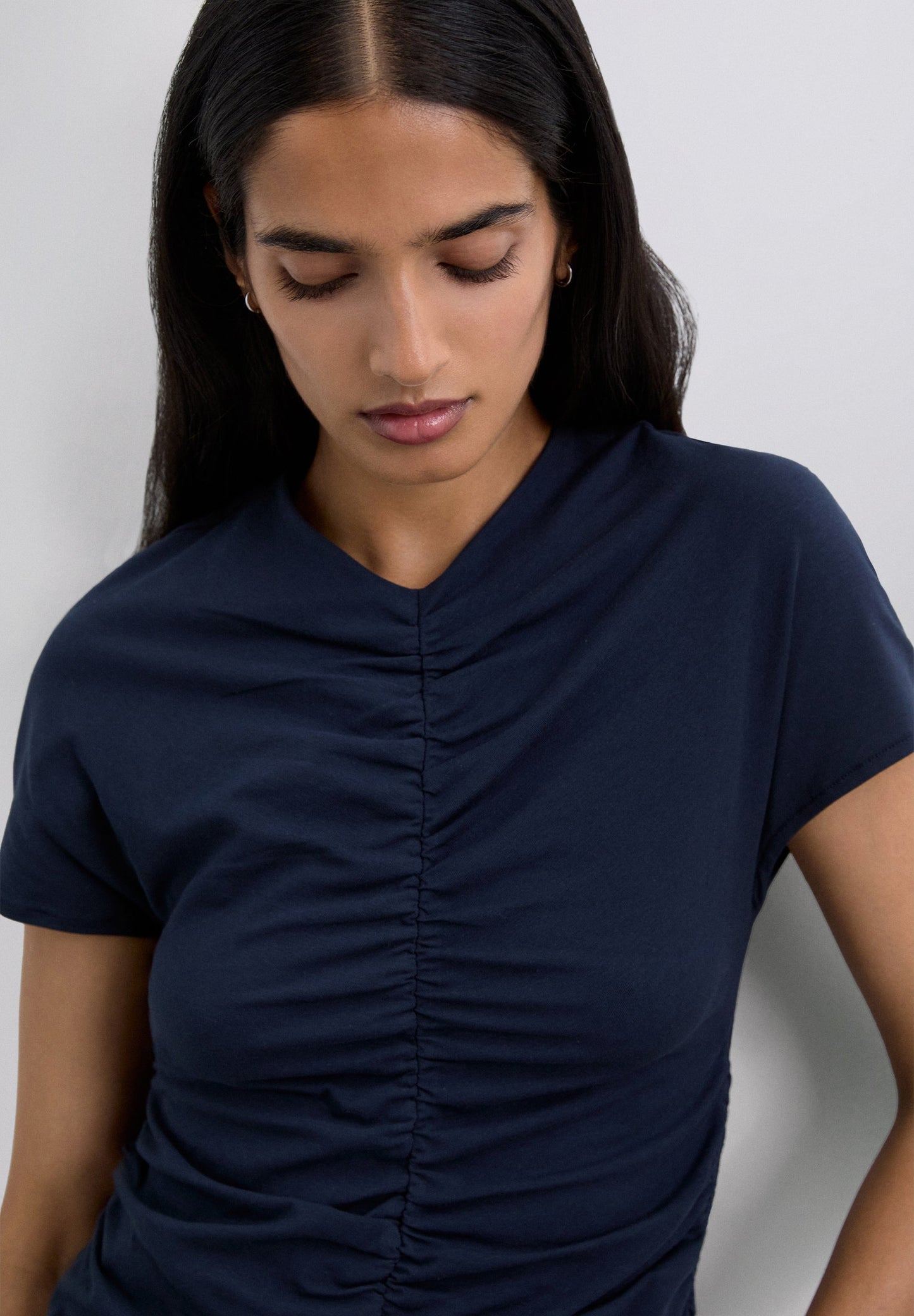 TOP WITH GATHERED DETAIL