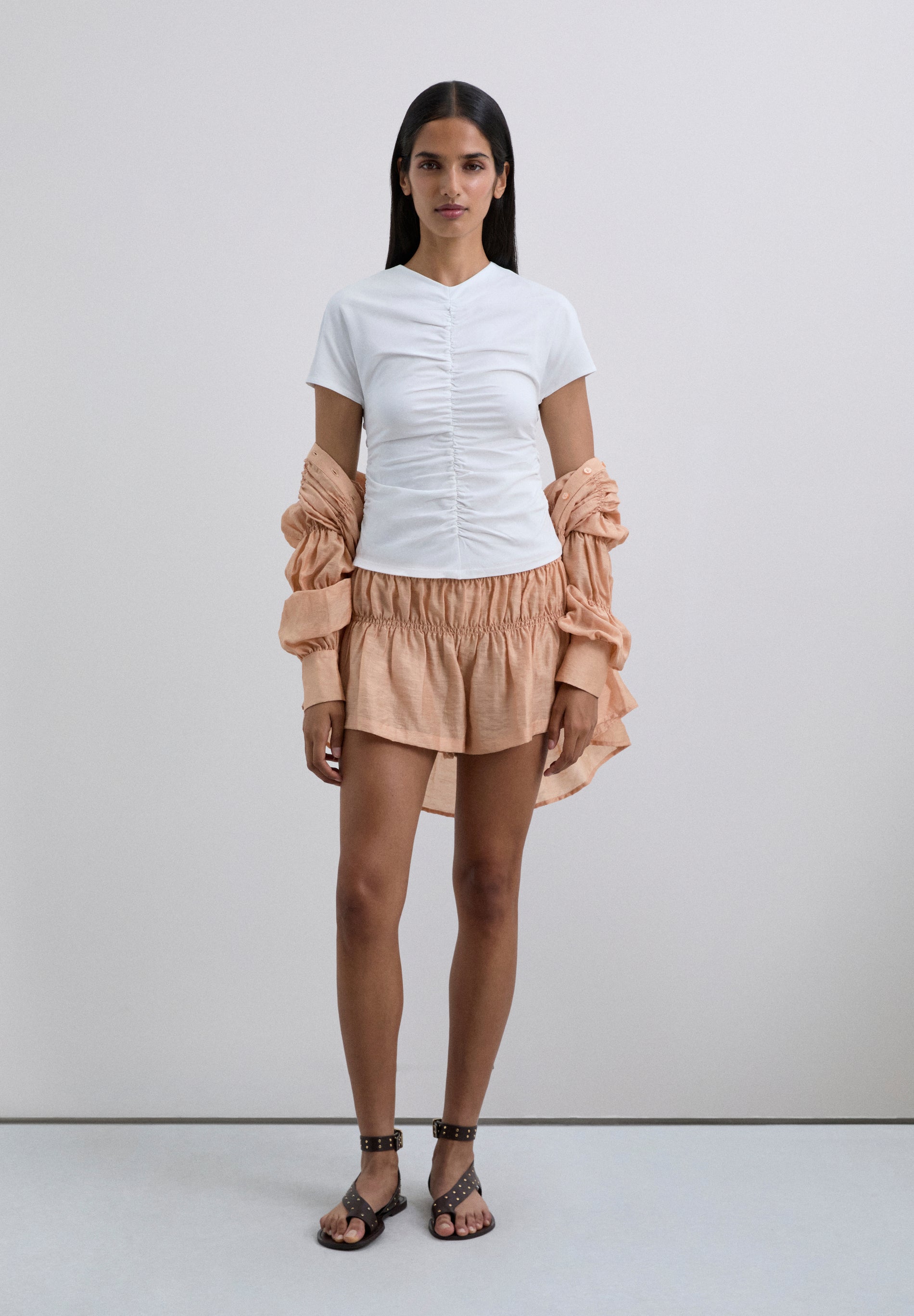 SCGATHERMID TEE