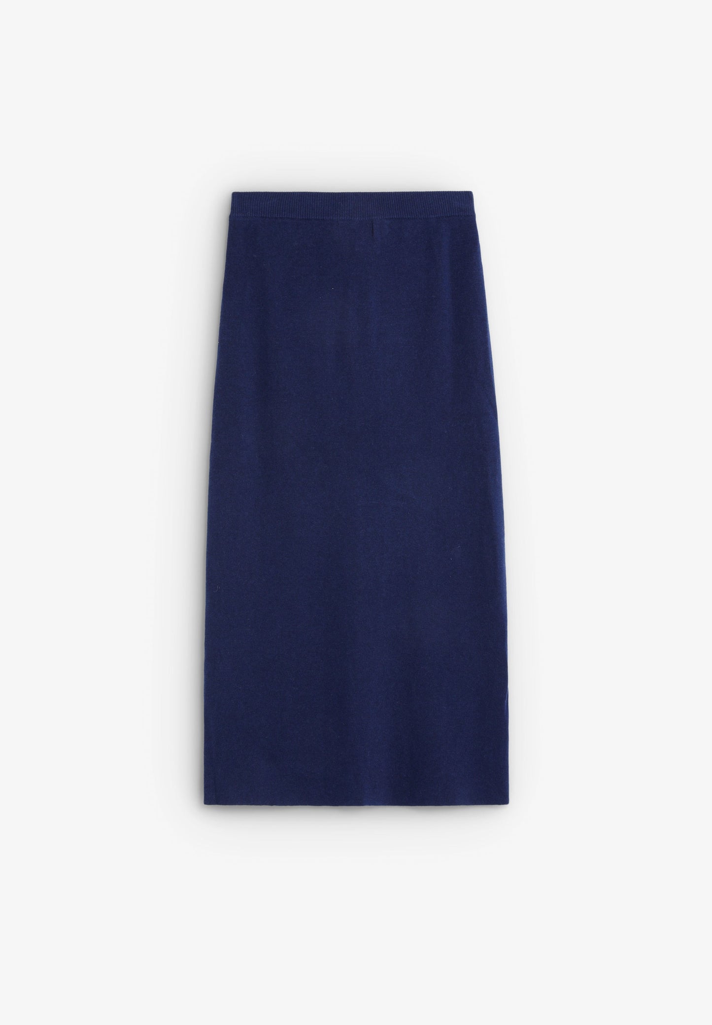 KNIT MIDI SKIRT WITH BUTTON