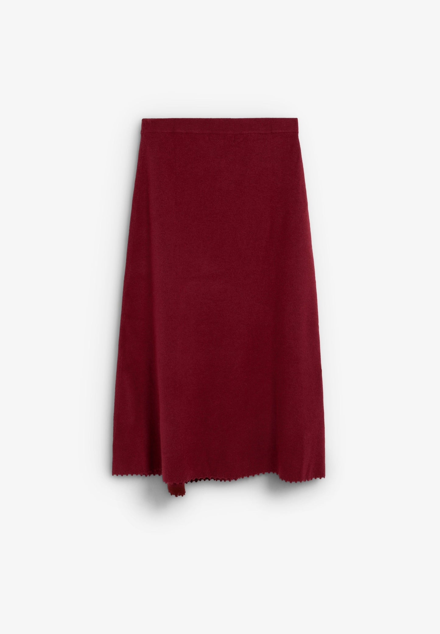 SPECIAL FINISH ASYMMETRIC SKIRT