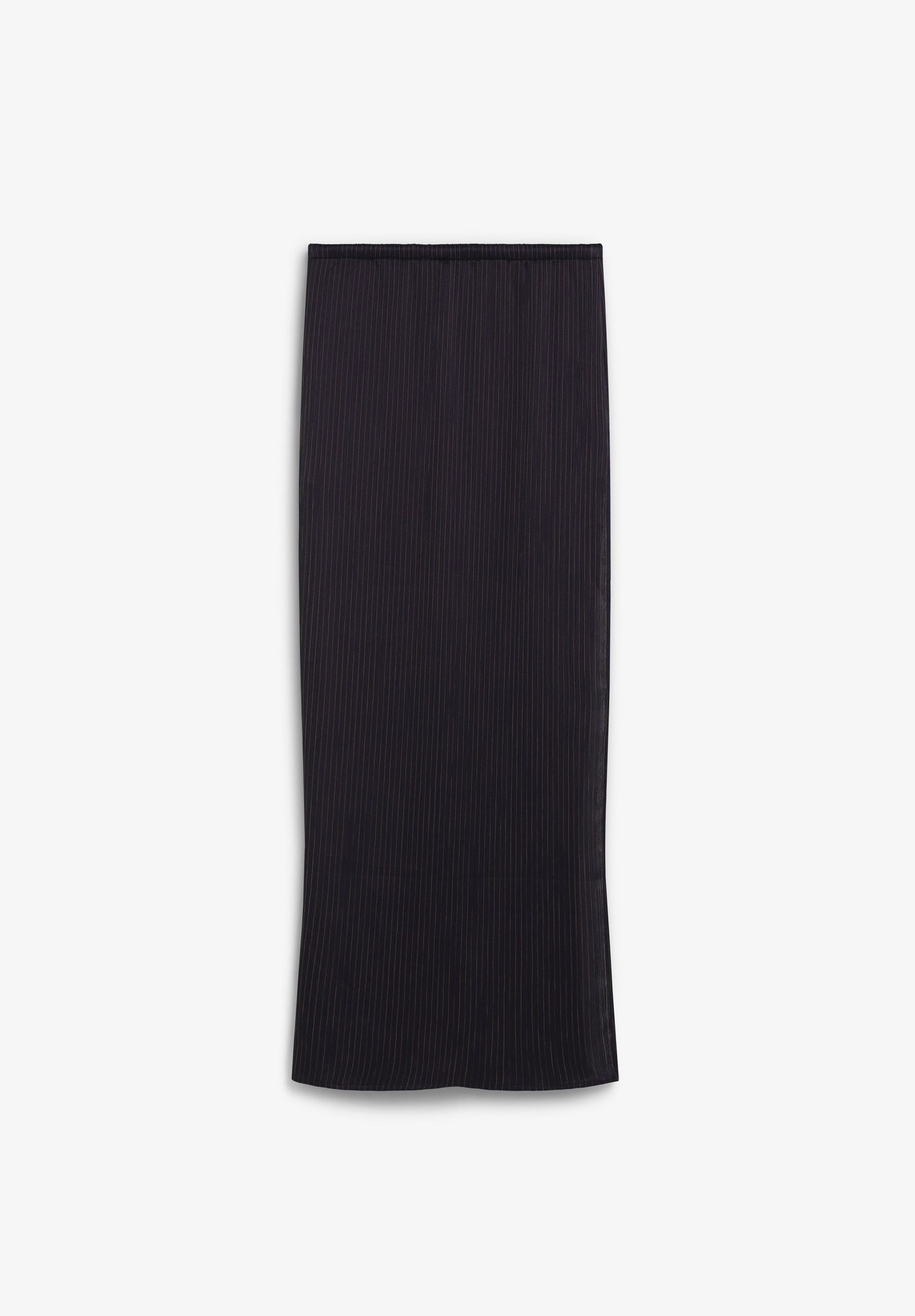 LONG PINSTRIPE SKIRT