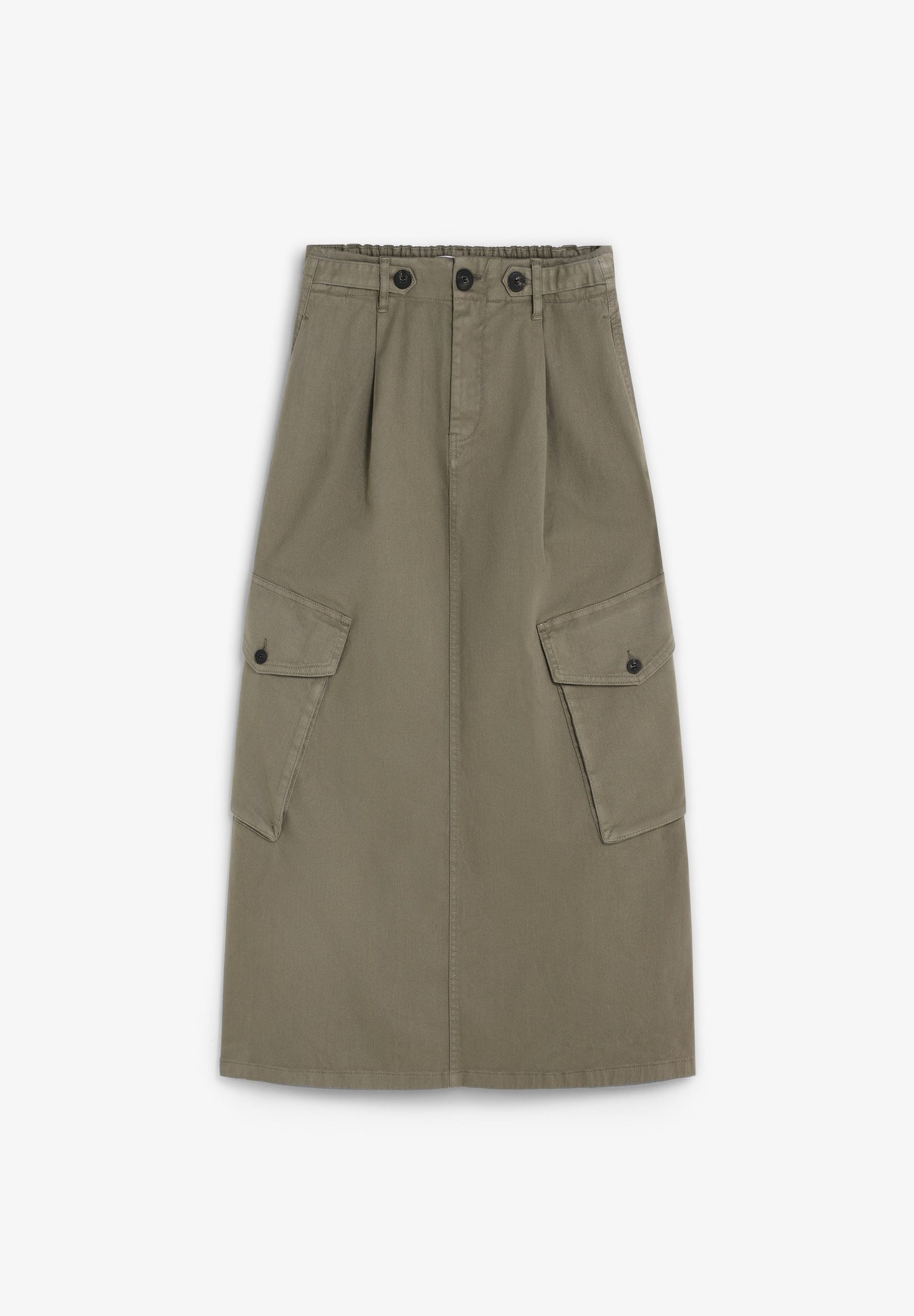 MIDI SKIRT WITH CARGO POCKETS