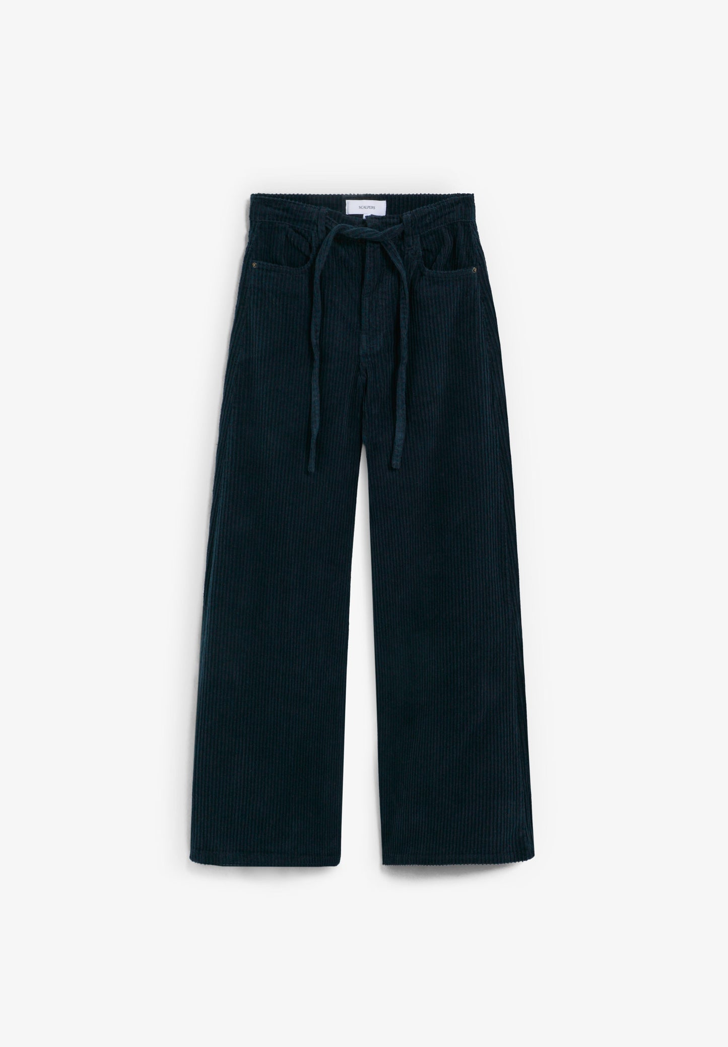 CORDUROY DRAWSTRING TROUSERS.