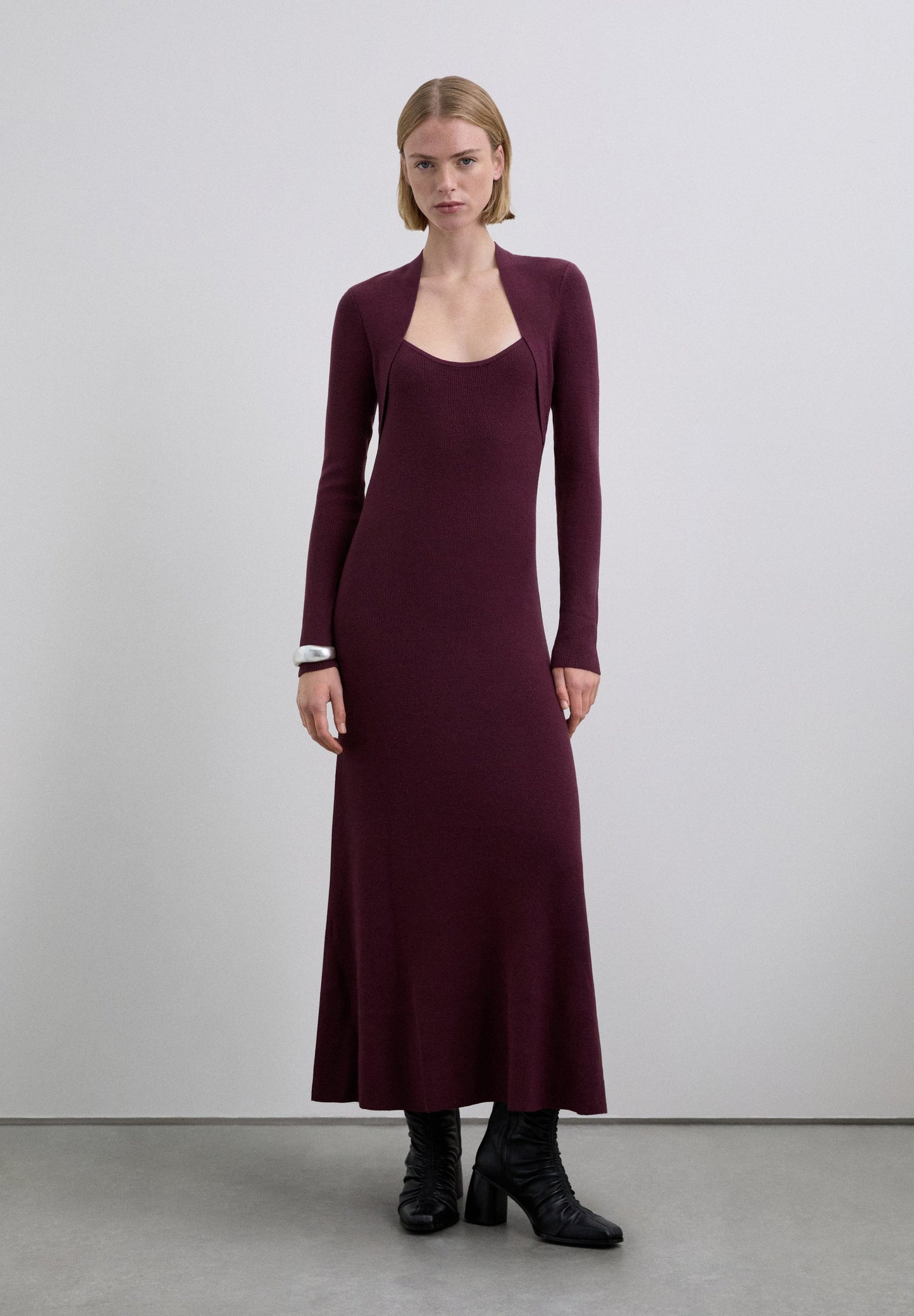 STRUCTURED MIDI DRESS