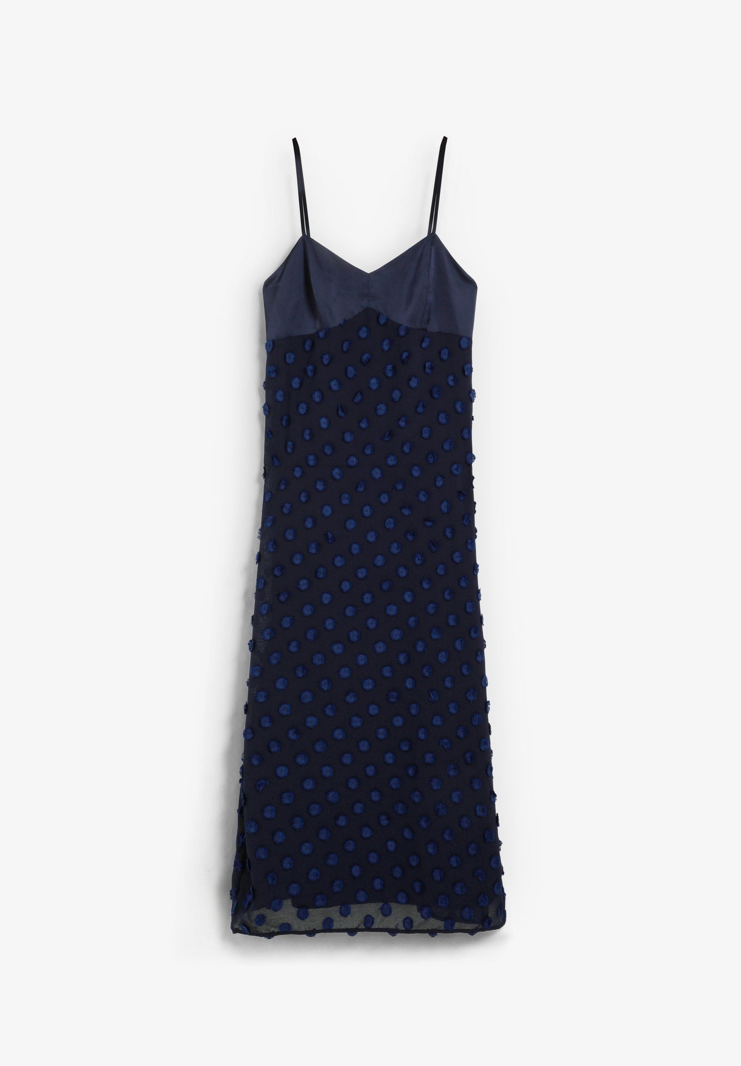 POLKA DOT MIDI DRESS