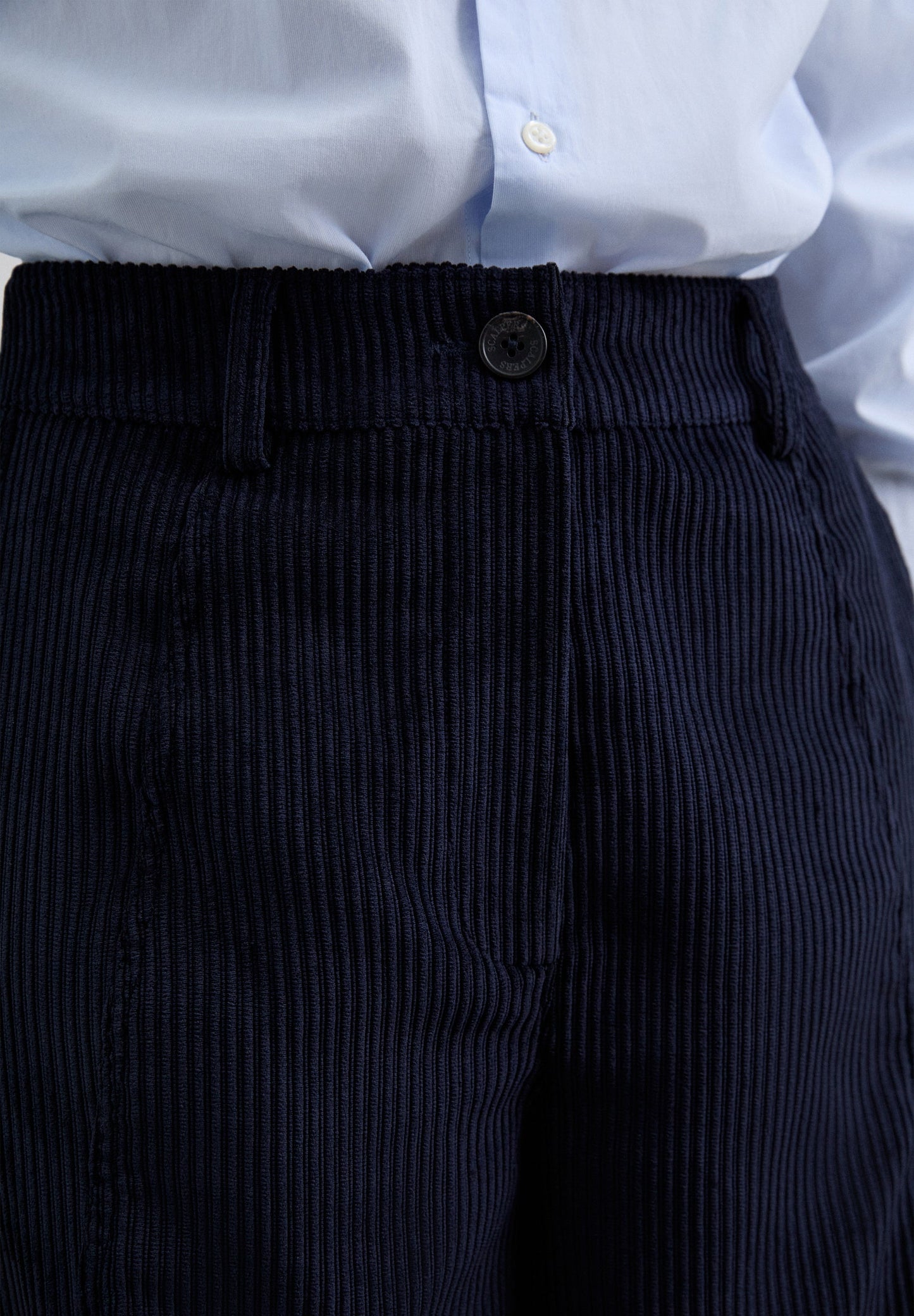 CORDUROY CARGO TROUSERS