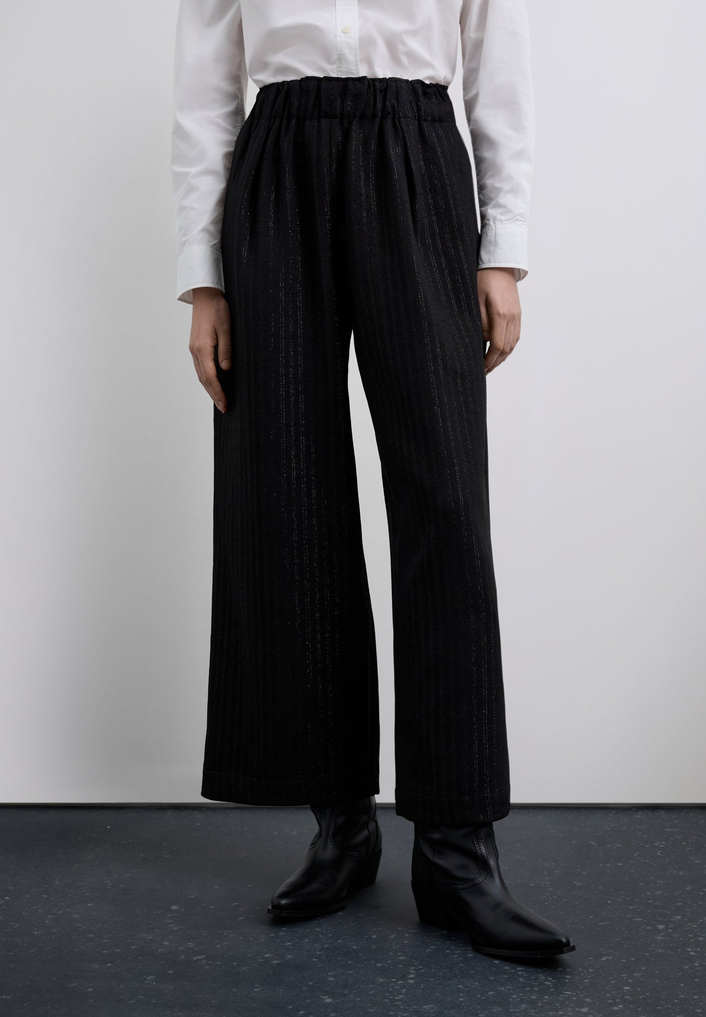 PINSTRIPE TROUSERS