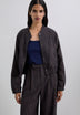 ANIMAL PRINT BOMBER JACKET