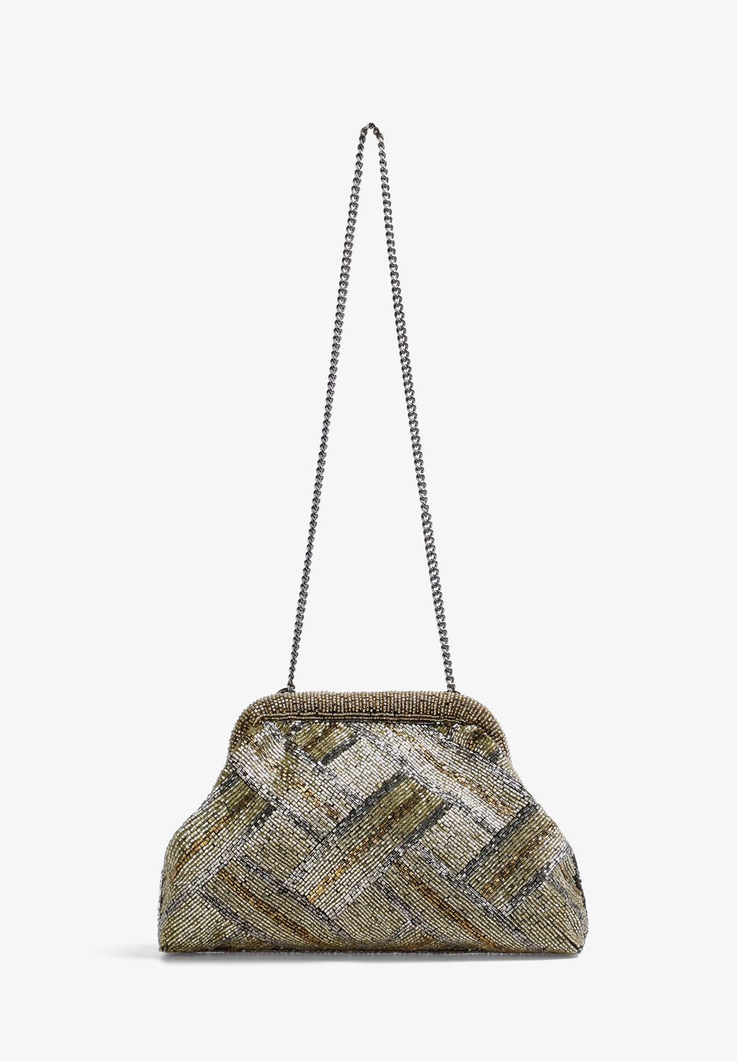 BOLSO CLUTCH DETALLE CUENTAS - Scalpers