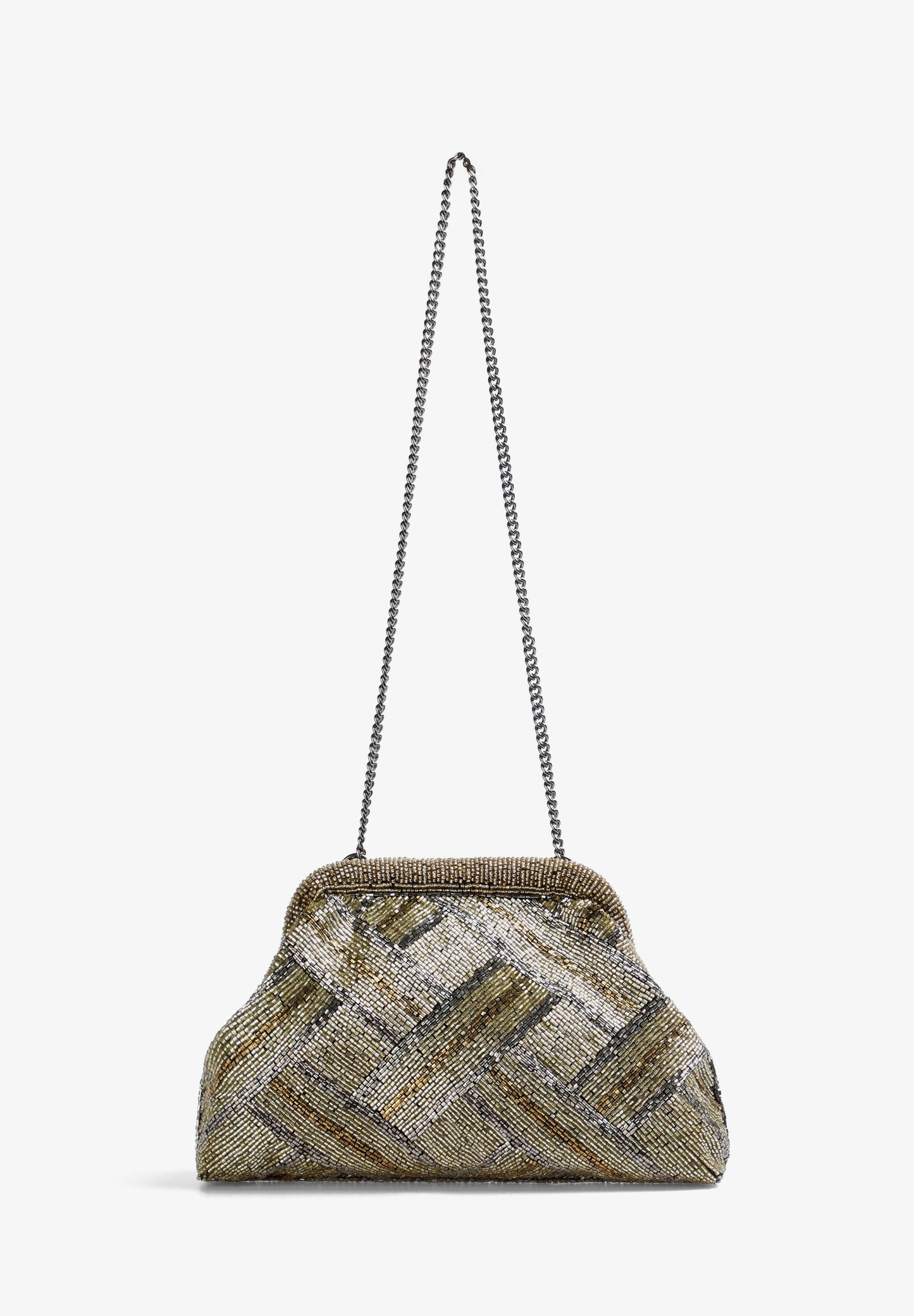 BOLSO CLUTCH DETALLE CUENTAS - Scalpers