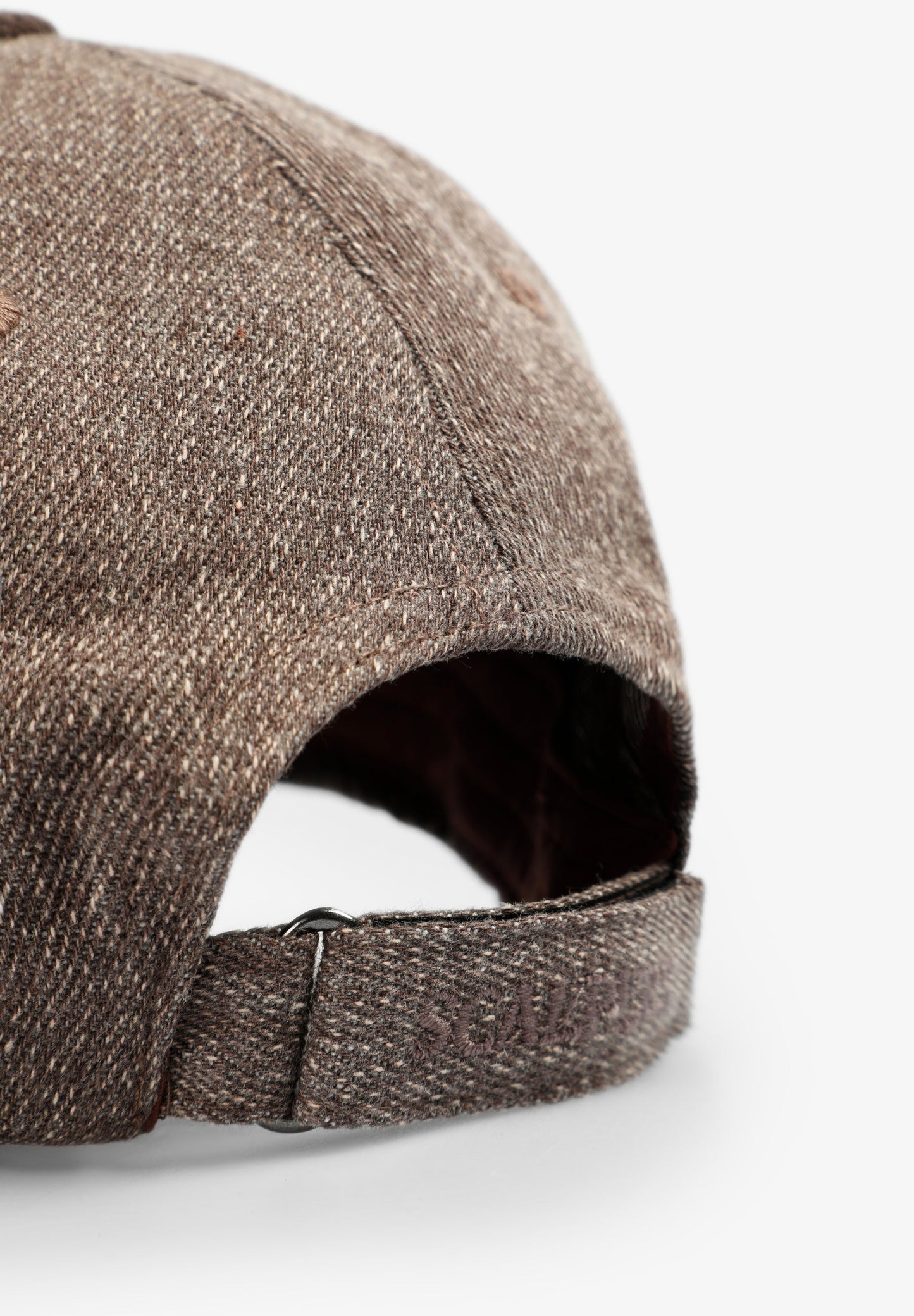 FADED-EFFECT DENIM CAP