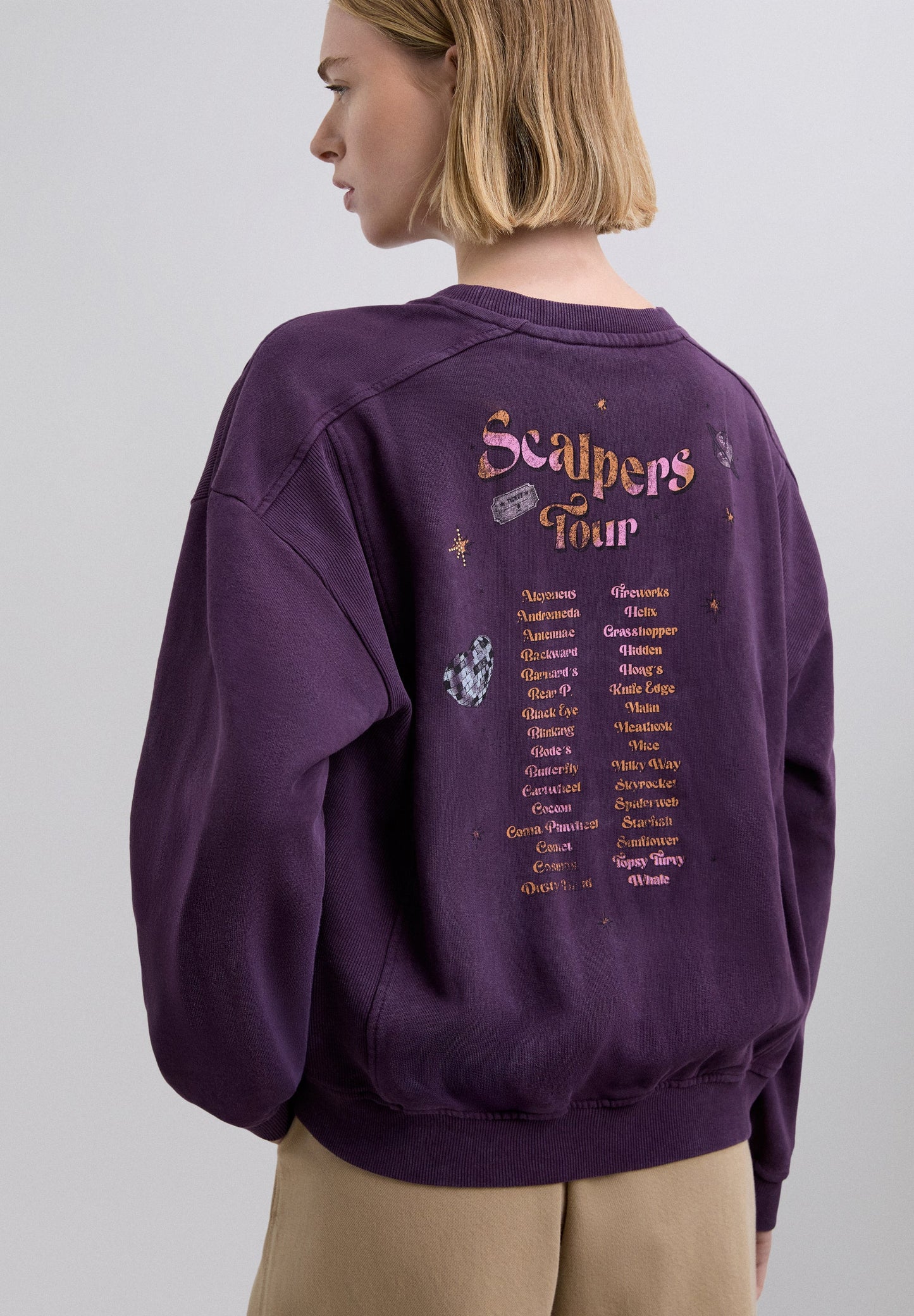 COTTON TOUR SWEATSHIRT