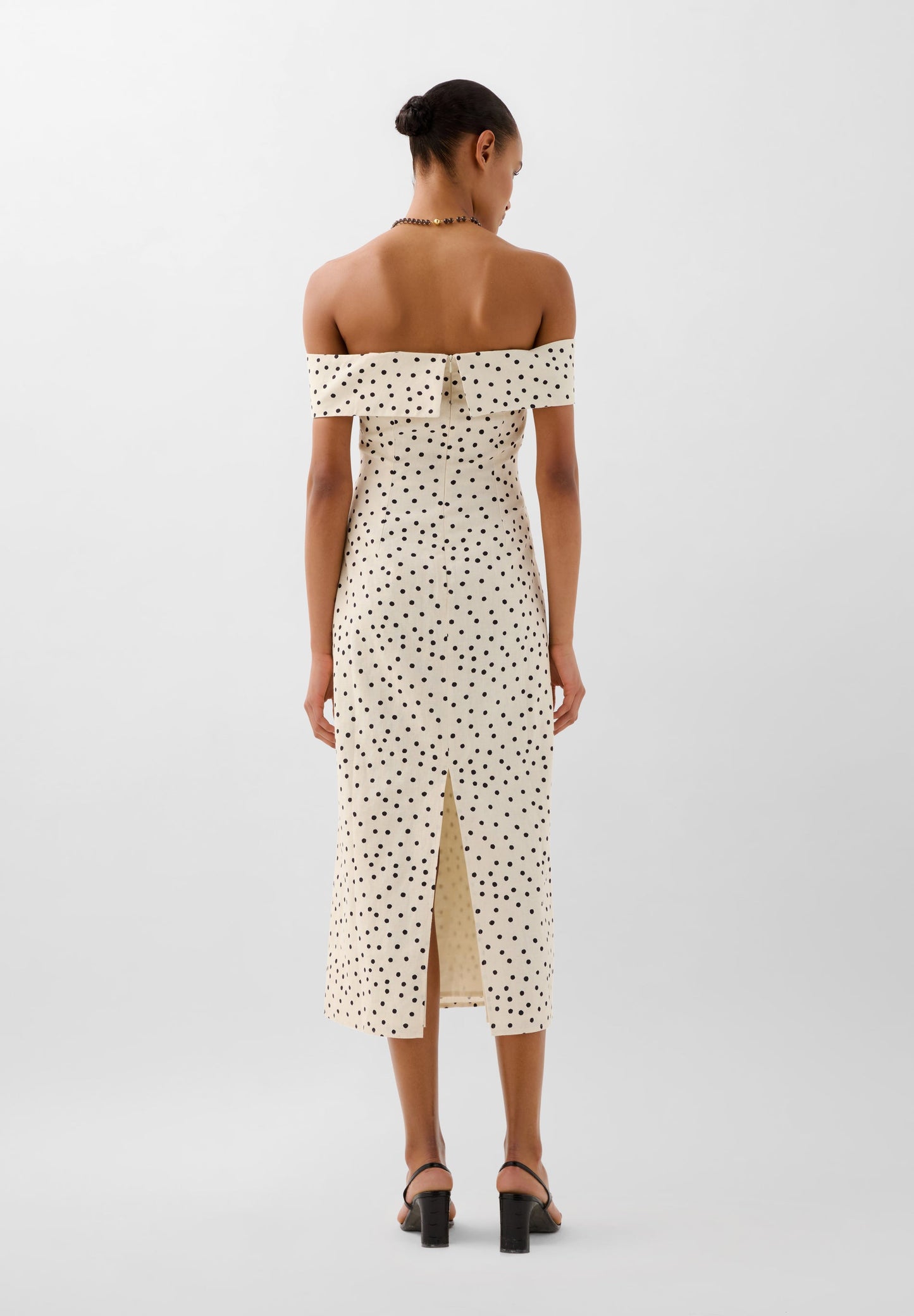 SCFAIRSTRAPLESSLINEN DRESS