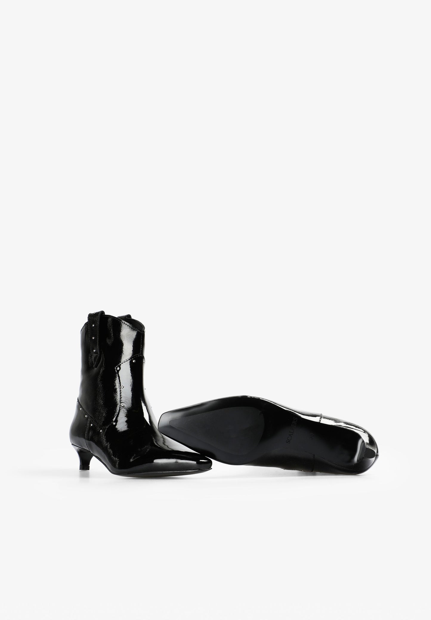LEATHER BOOTS WITH STUDS